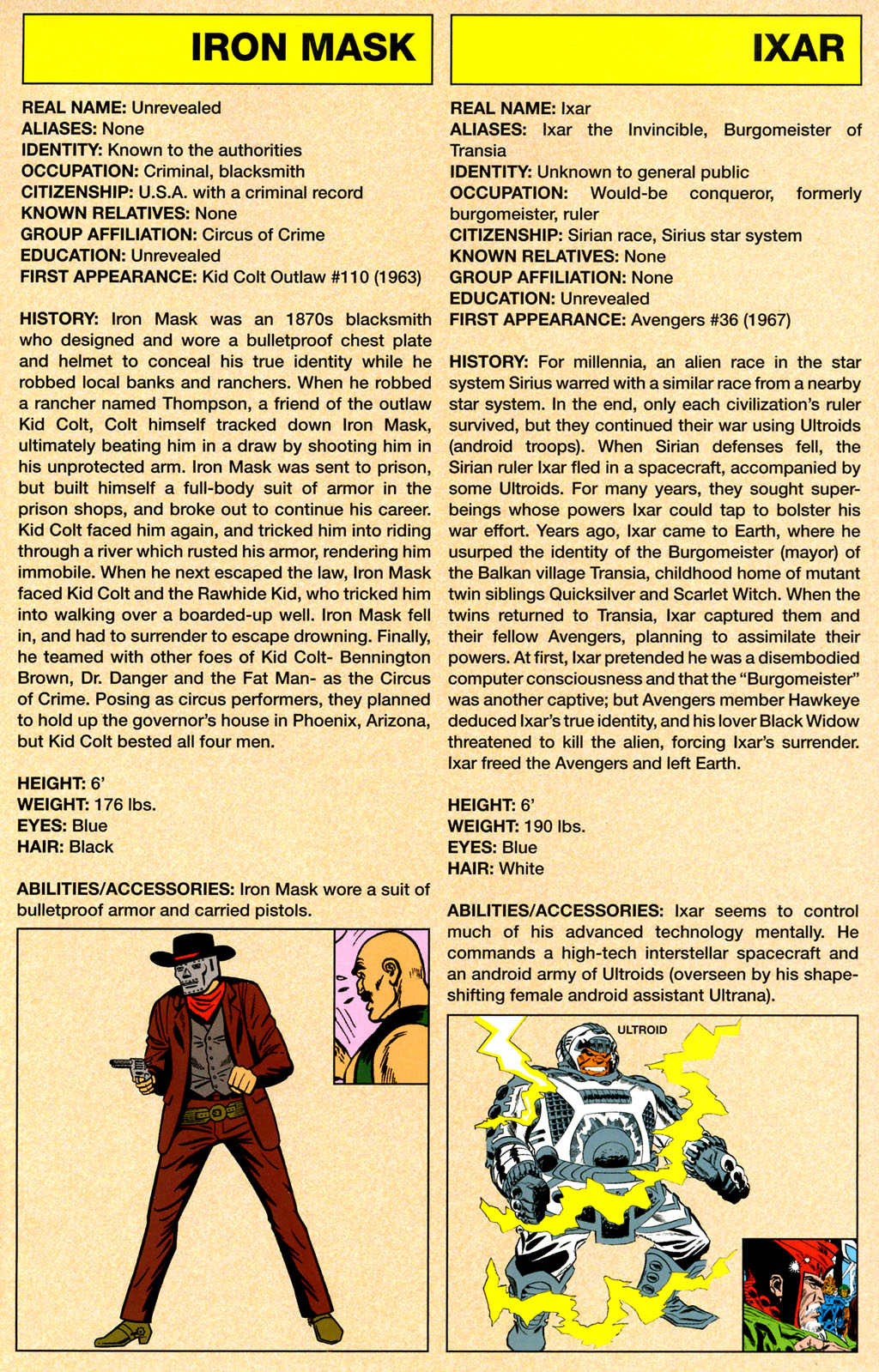 Read online The Marvel Legacy:  The 1960s-1990s Handbook comic -  Issue # Full - 31