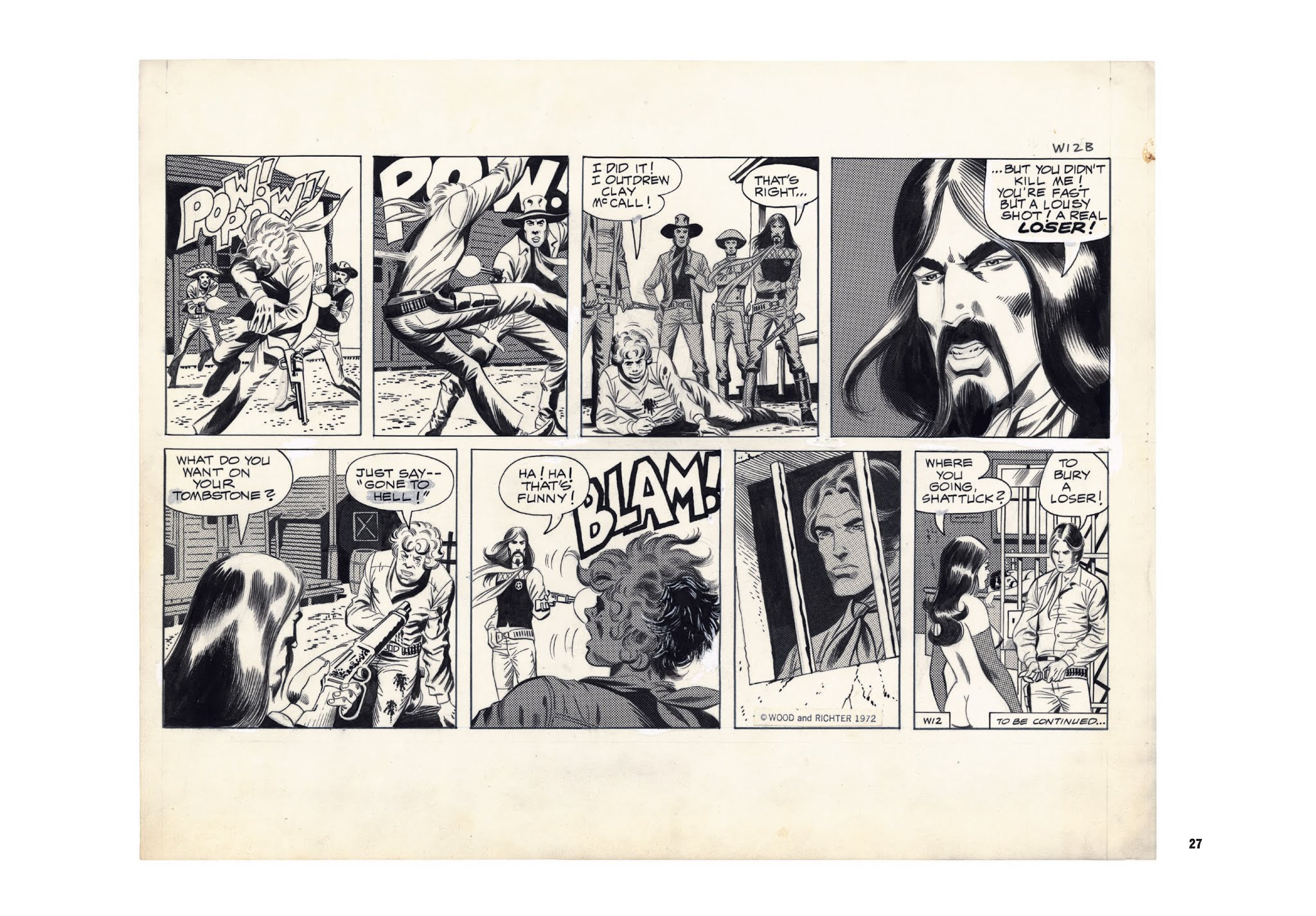 Read online Wallace Wood Presents Shattuck comic -  Issue # TPB - 27