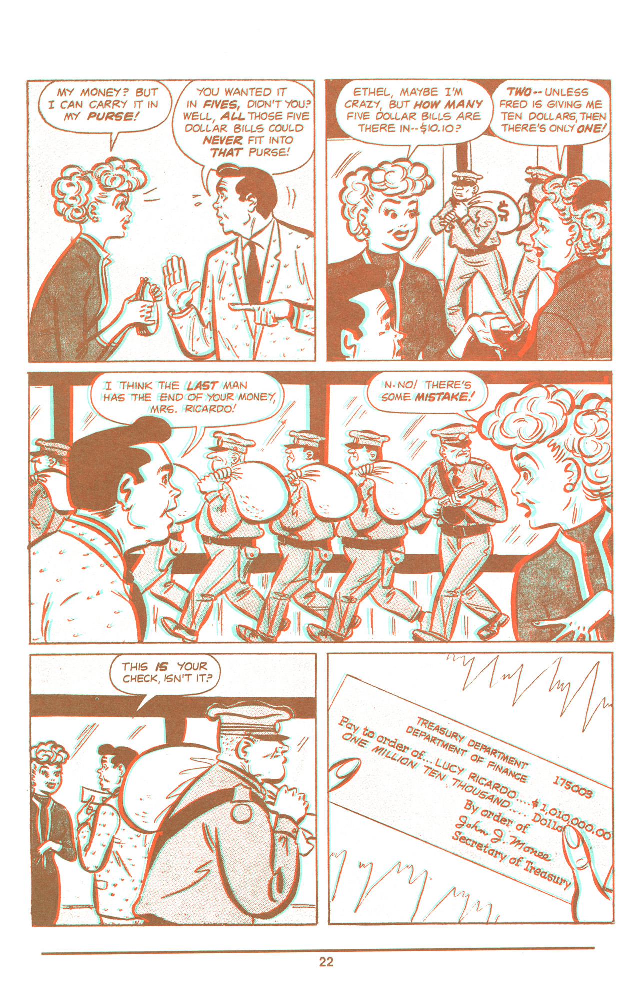 Read online I Love Lucy in 3-D comic -  Issue # Full - 24