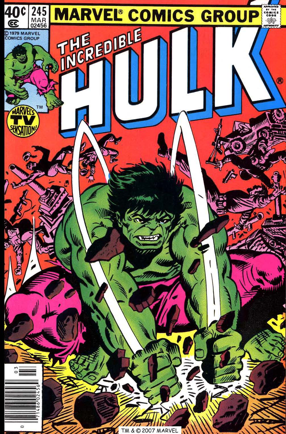Read online The Incredible Hulk (1968) comic -  Issue #245 - 1