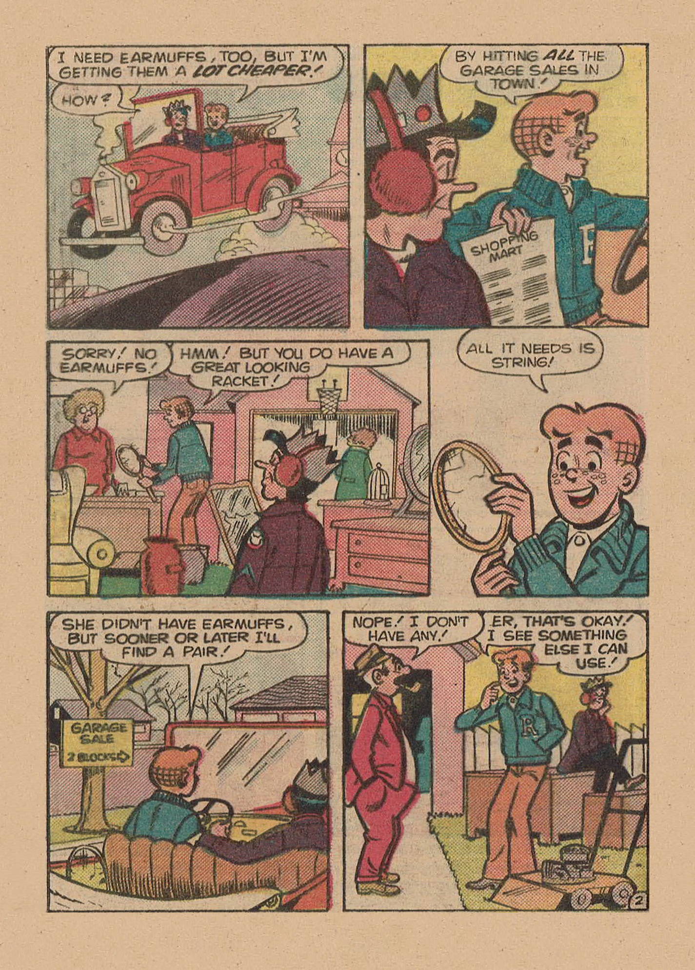 Read online Archie Digest Magazine comic -  Issue #71 - 68