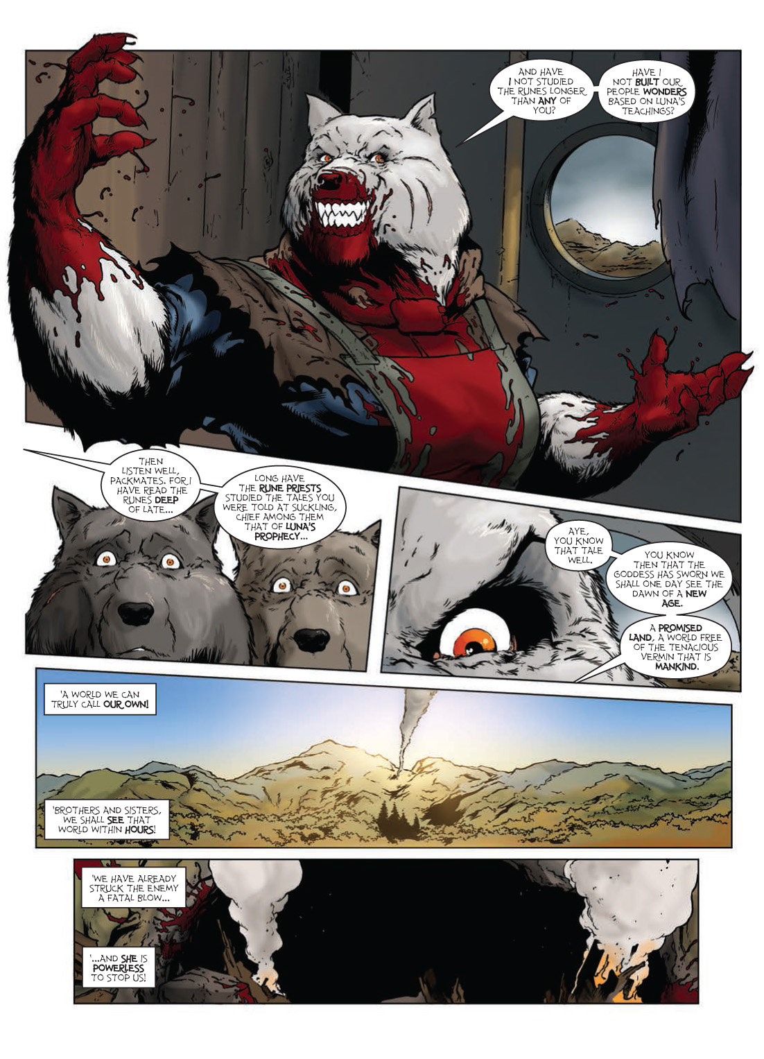Read online Age of the Wolf comic -  Issue # TPB - 109