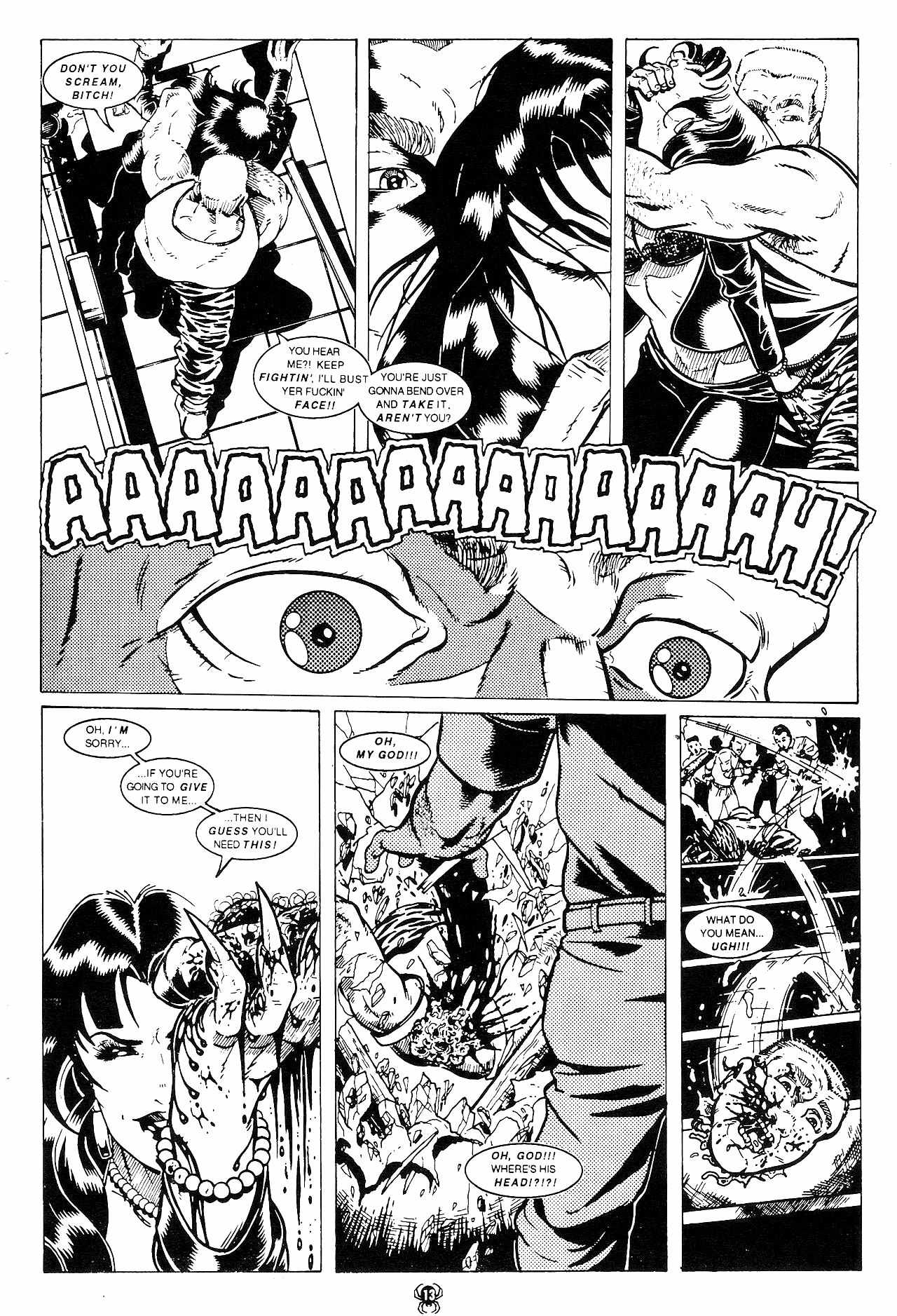 Read online Fangs of the Widow comic -  Issue #6 - 15