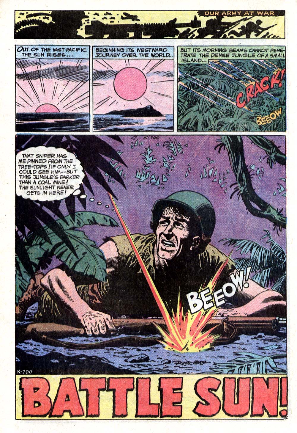 Read online Our Army at War (1952) comic -  Issue #237 - 22