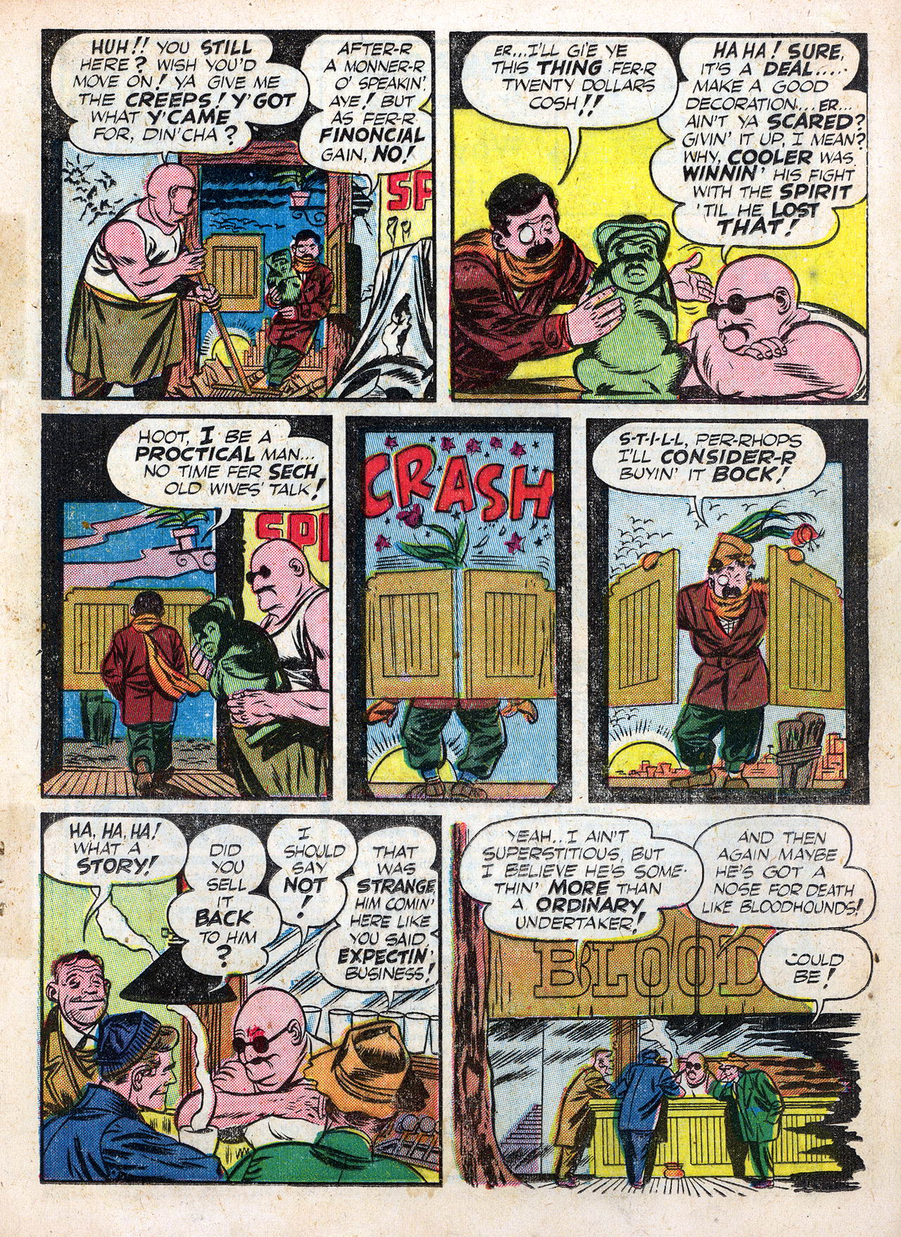 Read online The Spirit (1952) comic -  Issue #2 - 17