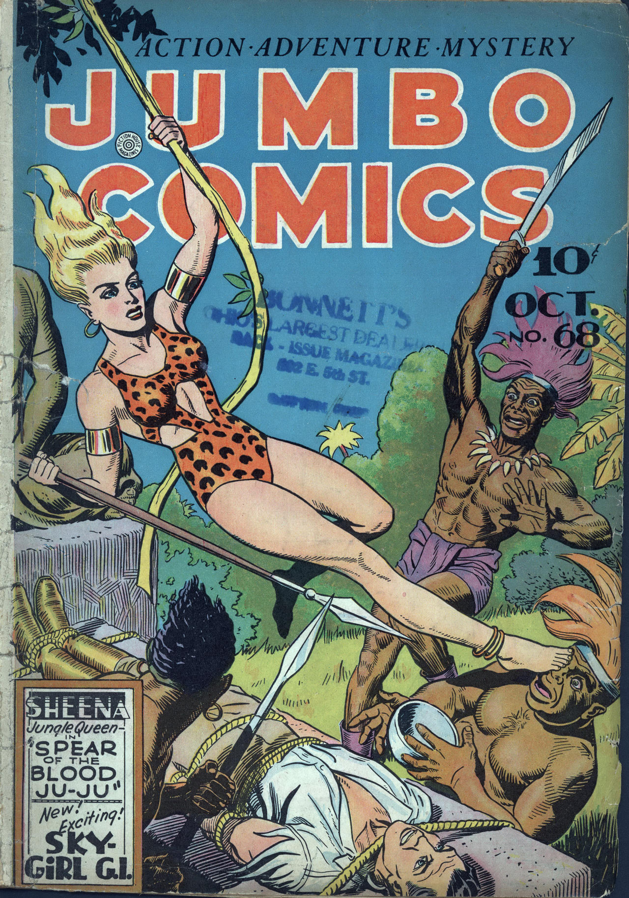 Read online Jumbo Comics comic -  Issue #68 - 1