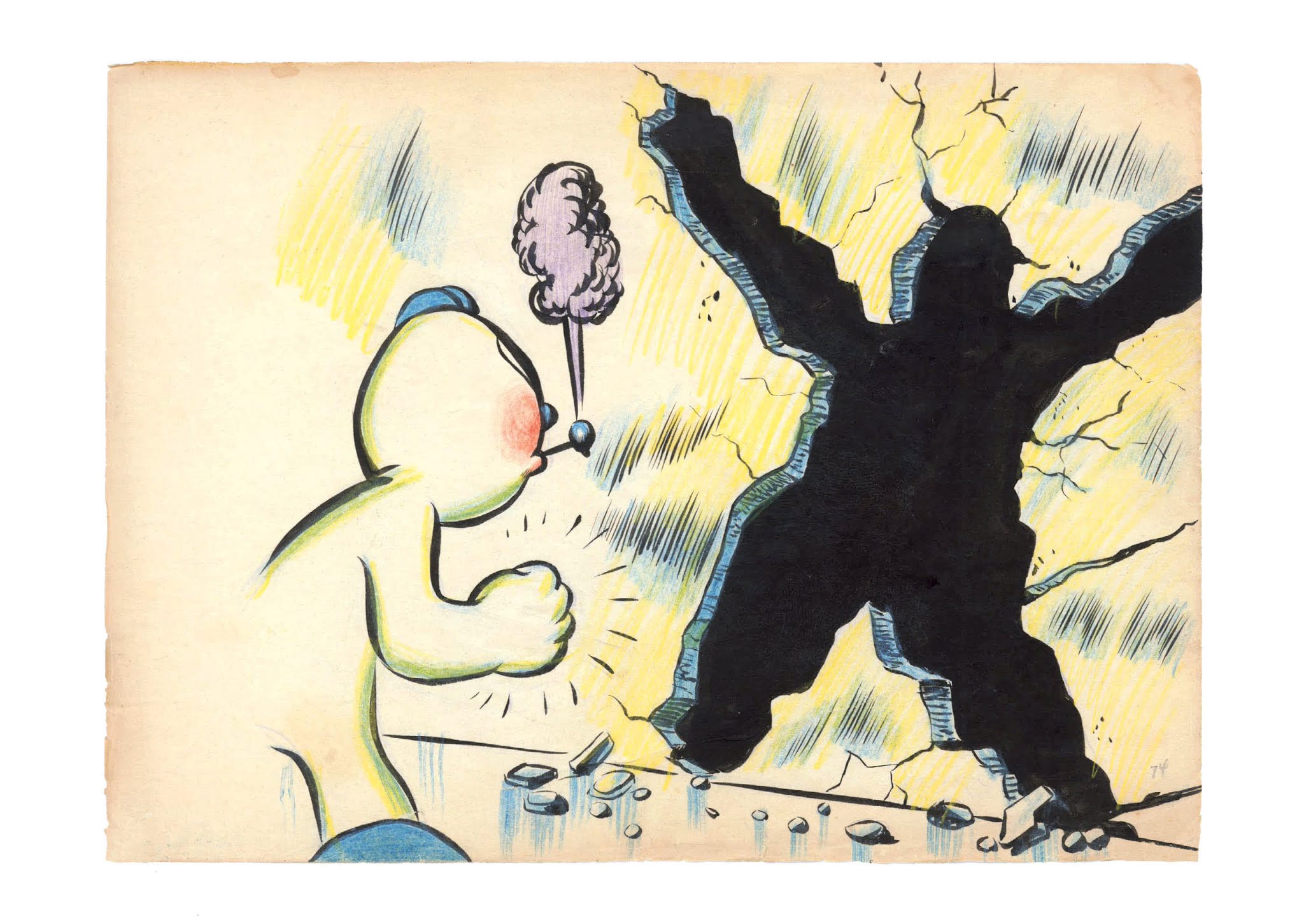Read online Frank Frazetta's The Adventures of the Snow Man comic -  Issue # TPB - 81