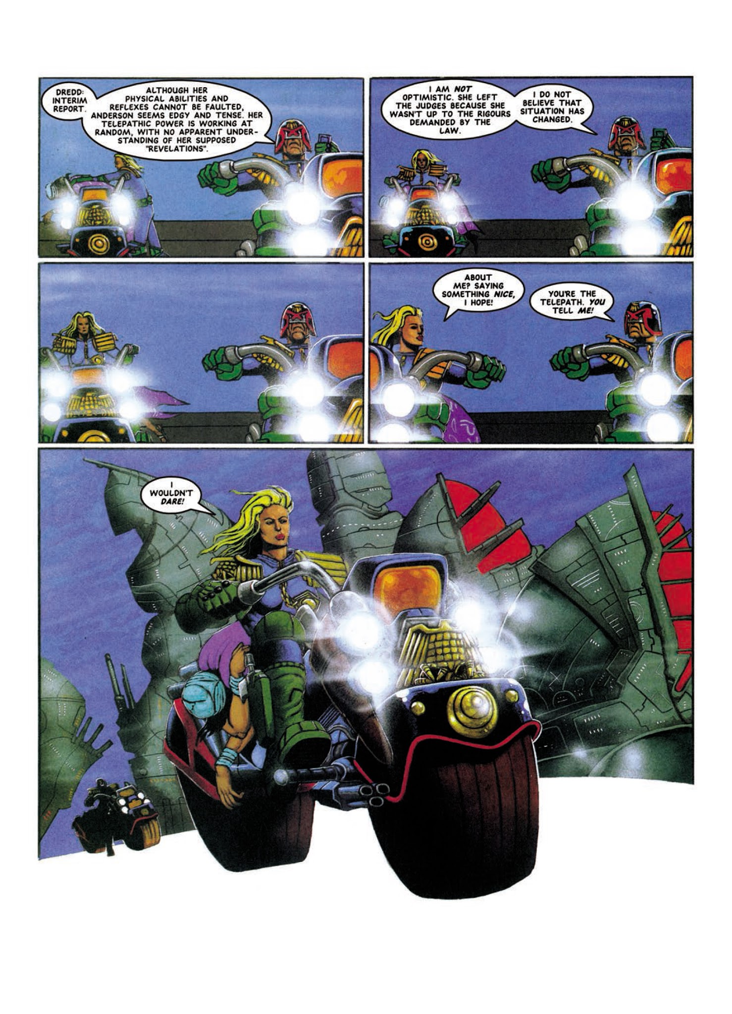 Read online Judge Anderson: The Psi Files comic -  Issue # TPB 3 - 34