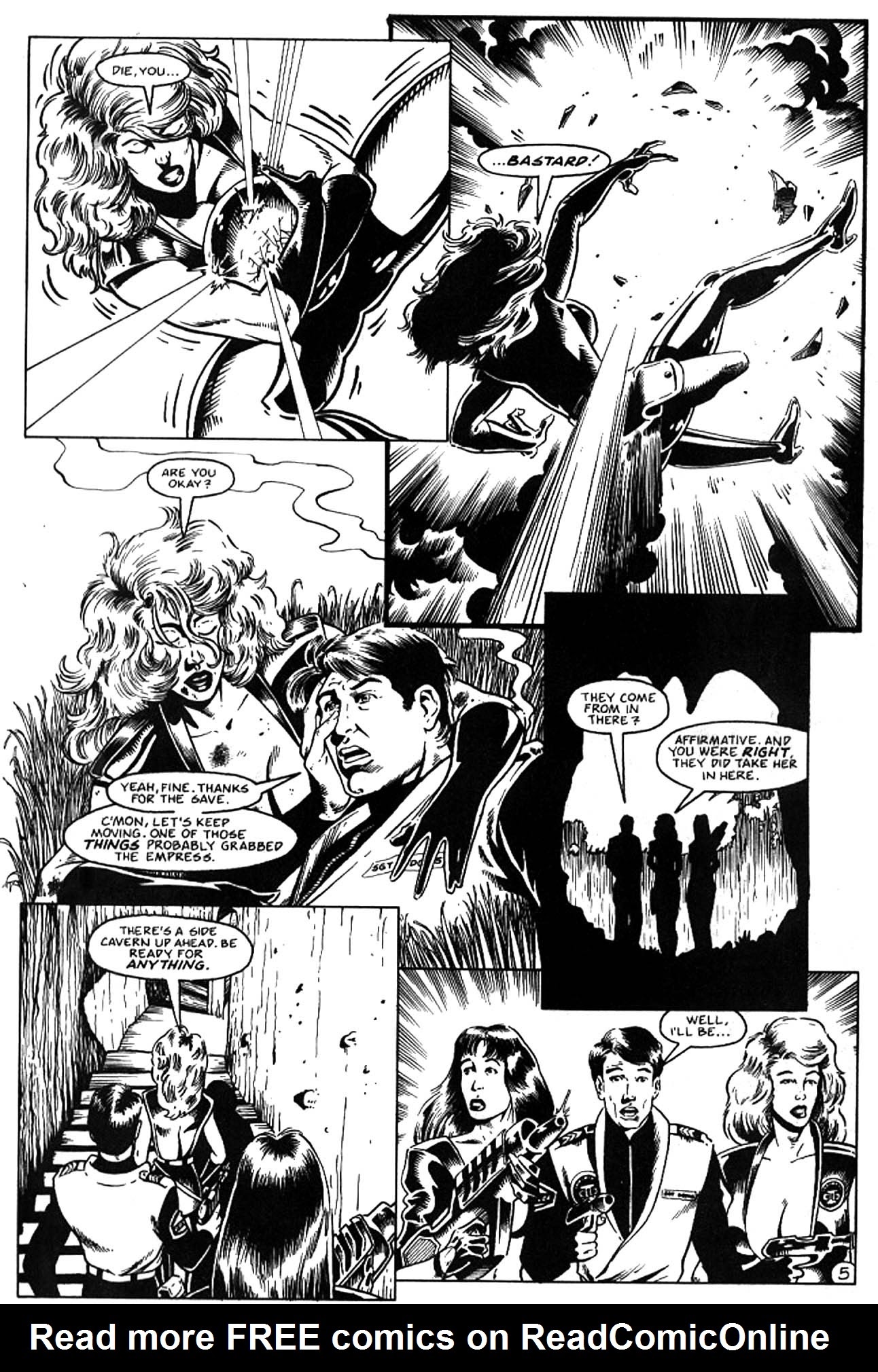 Read online Galaxina comic -  Issue #4 - 8