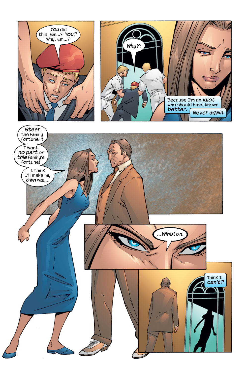 Read online Emma Frost comic -  Issue #6 - 21