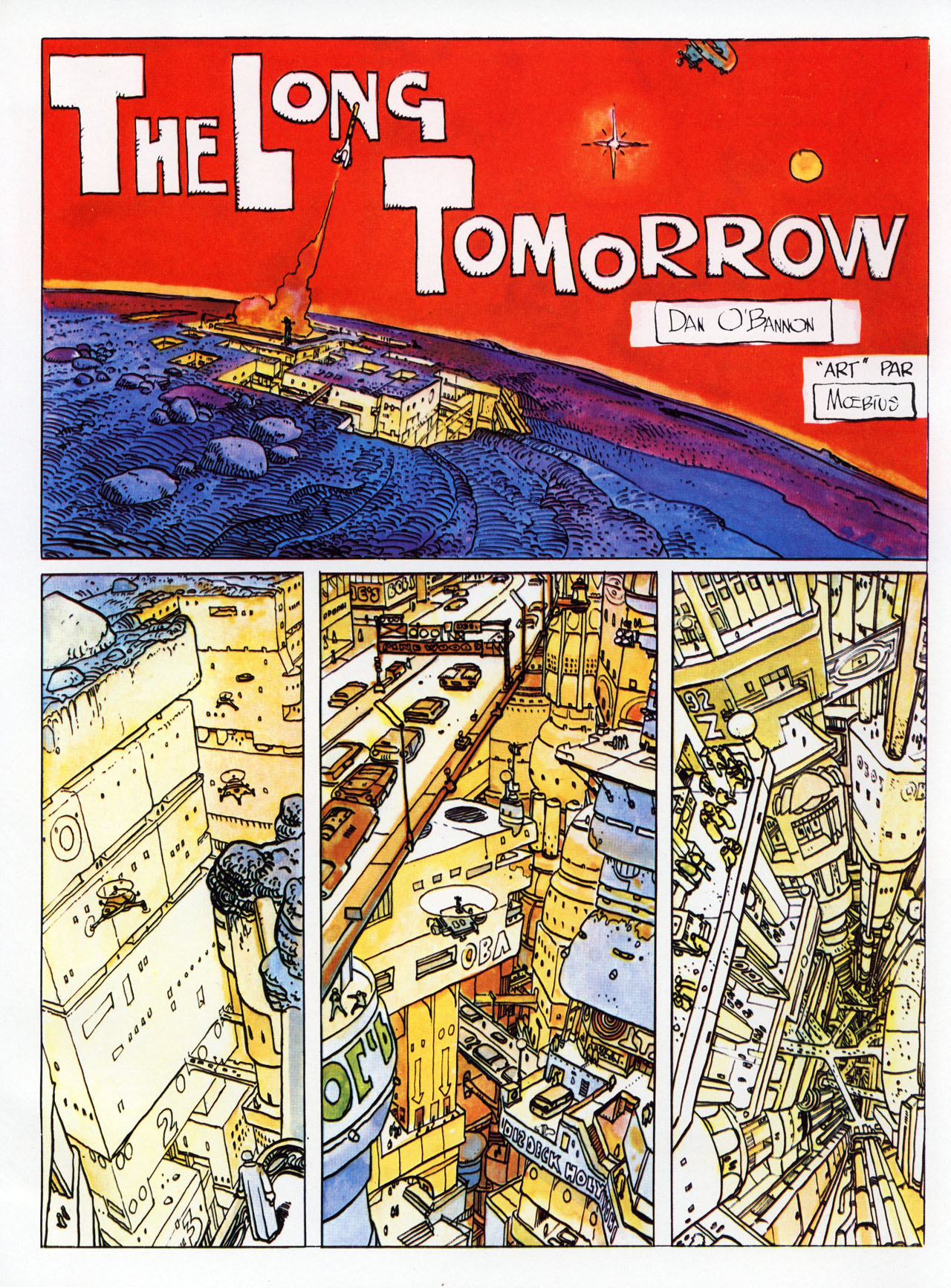 Read online Epic Graphic Novel: Moebius comic -  Issue # TPB 4 - 7