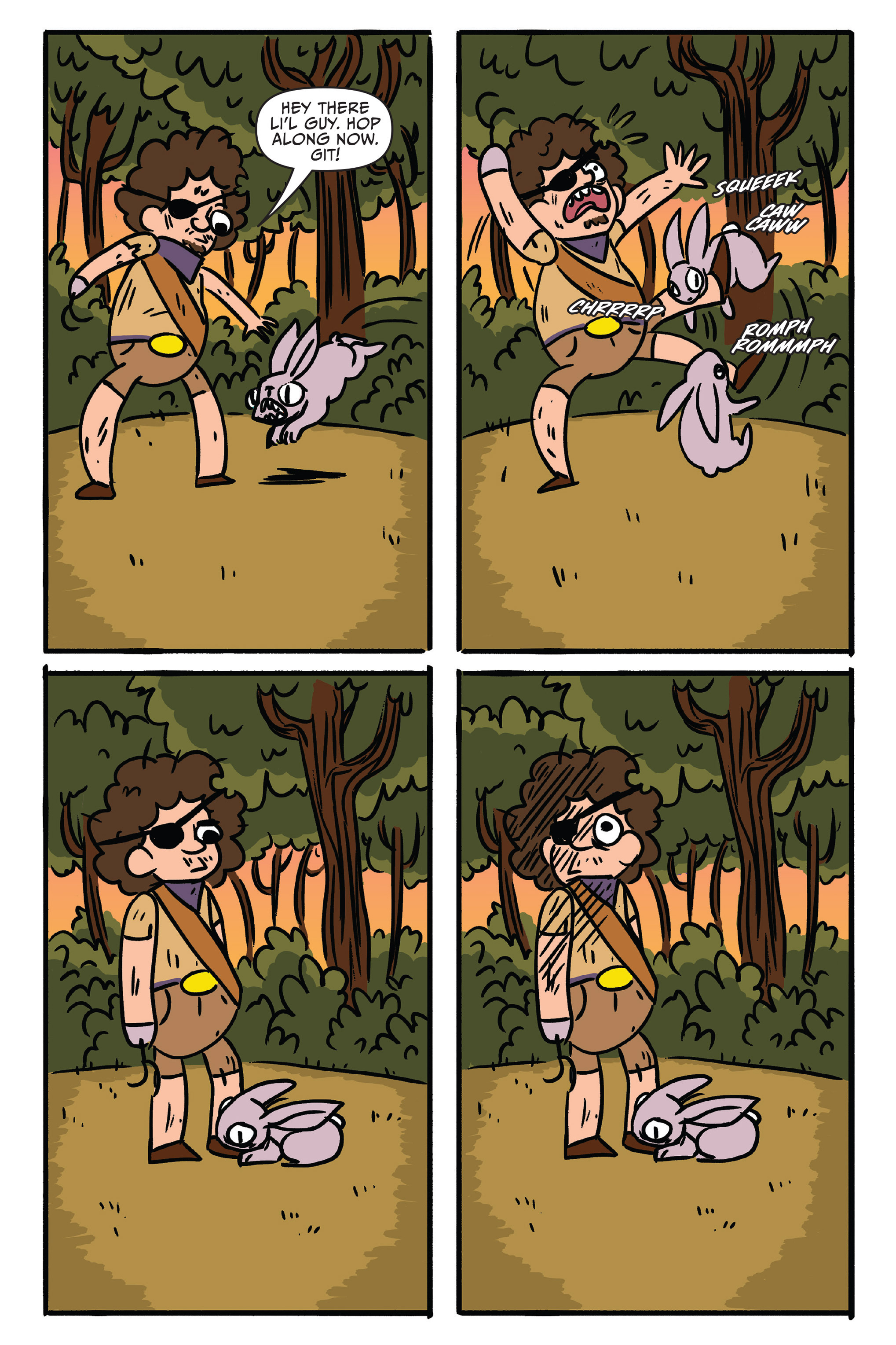 Read online Clarence: Chicken Phantom comic -  Issue # Full - 122