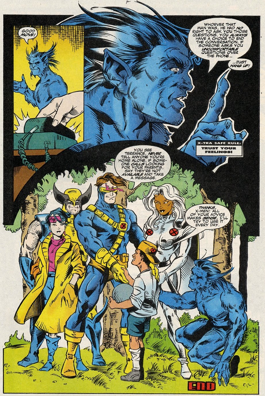 Be X-Tra Safe With The X-Men Full Page 9