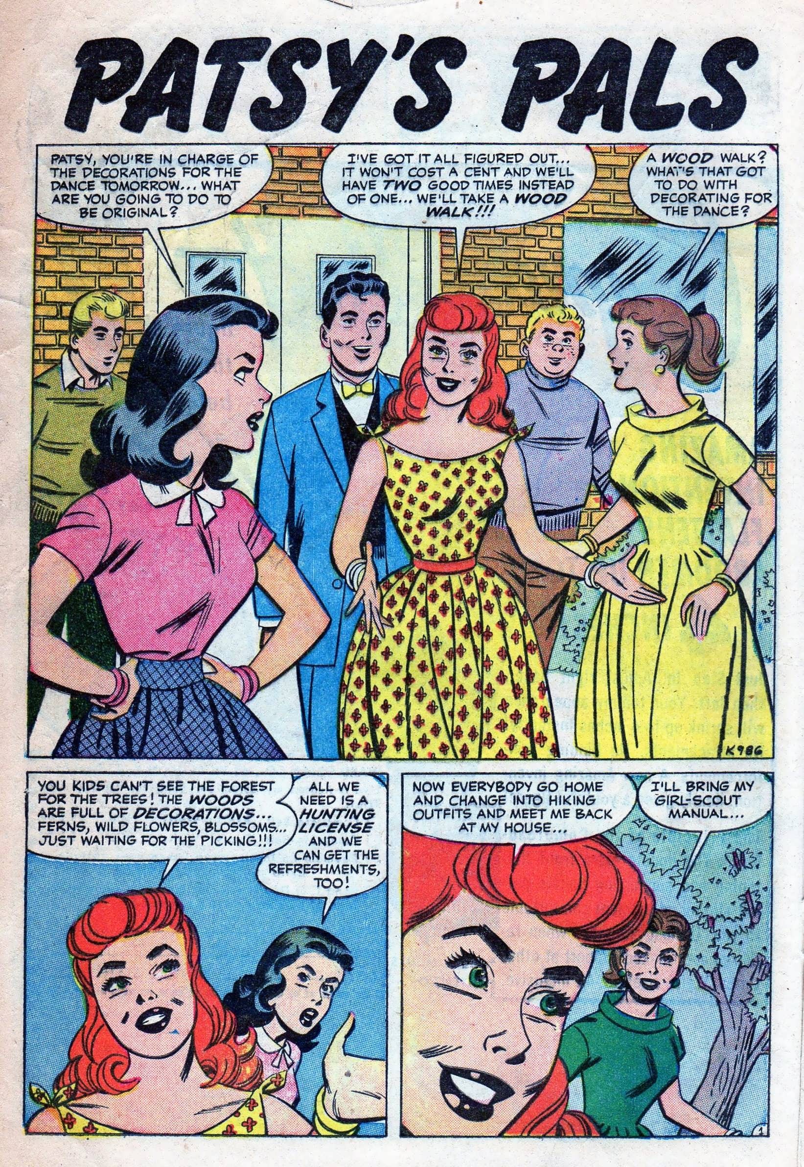 Read online Patsy and Hedy comic -  Issue #48 - 16