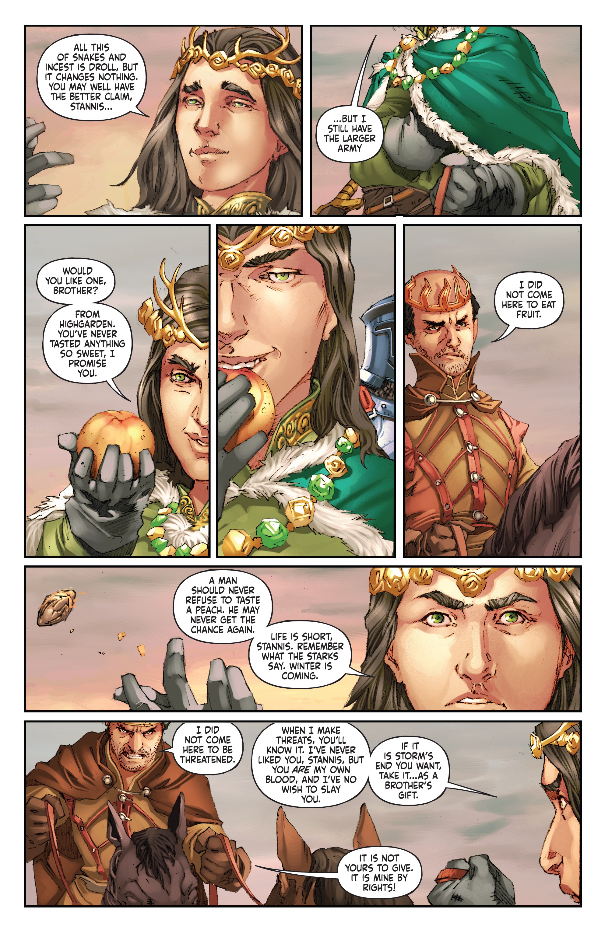 Read online A Clash of Kings comic -  Issue #15 - 9