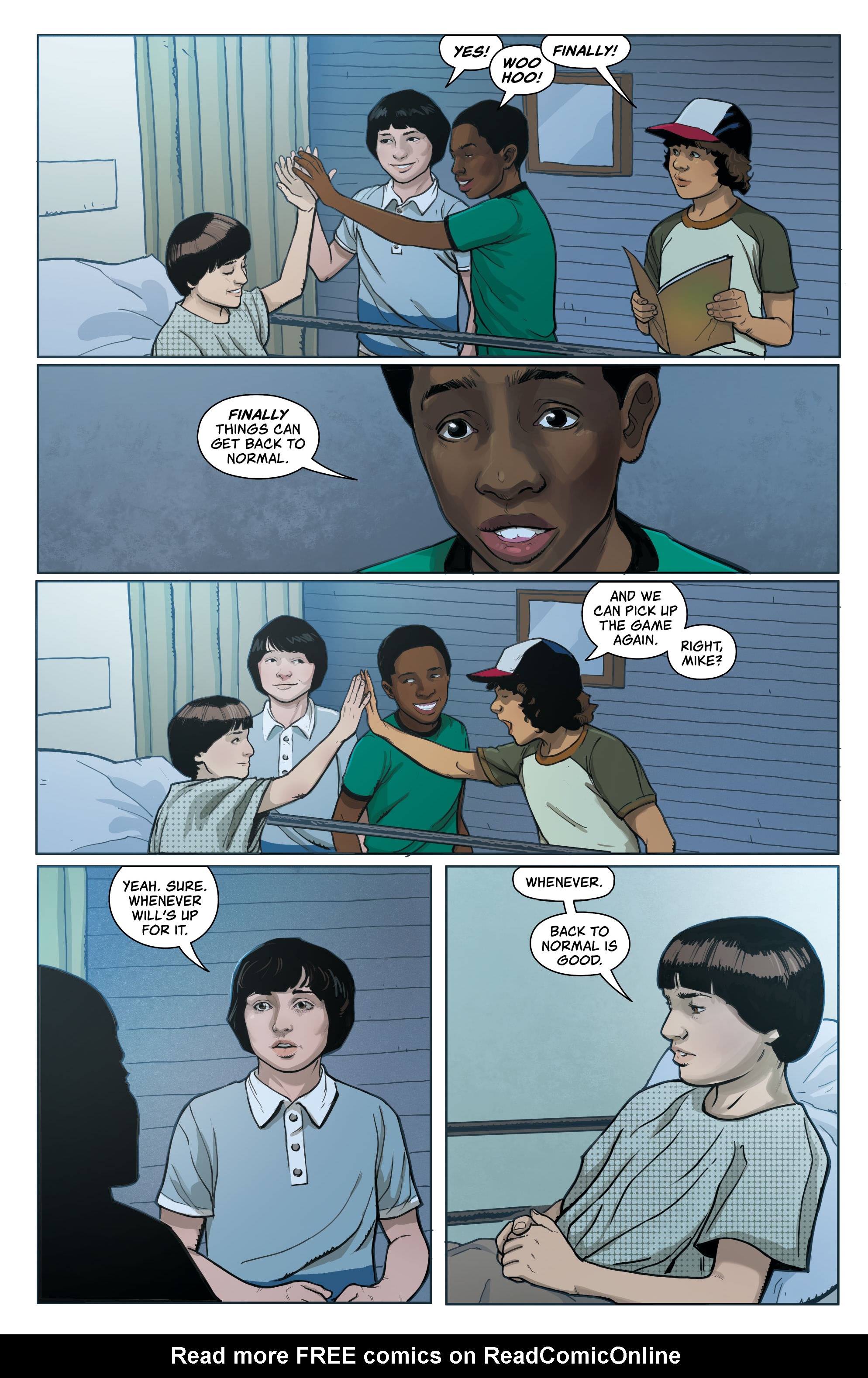 Read online Stranger Things and Dungeons & Dragons comic -  Issue #2 - 5