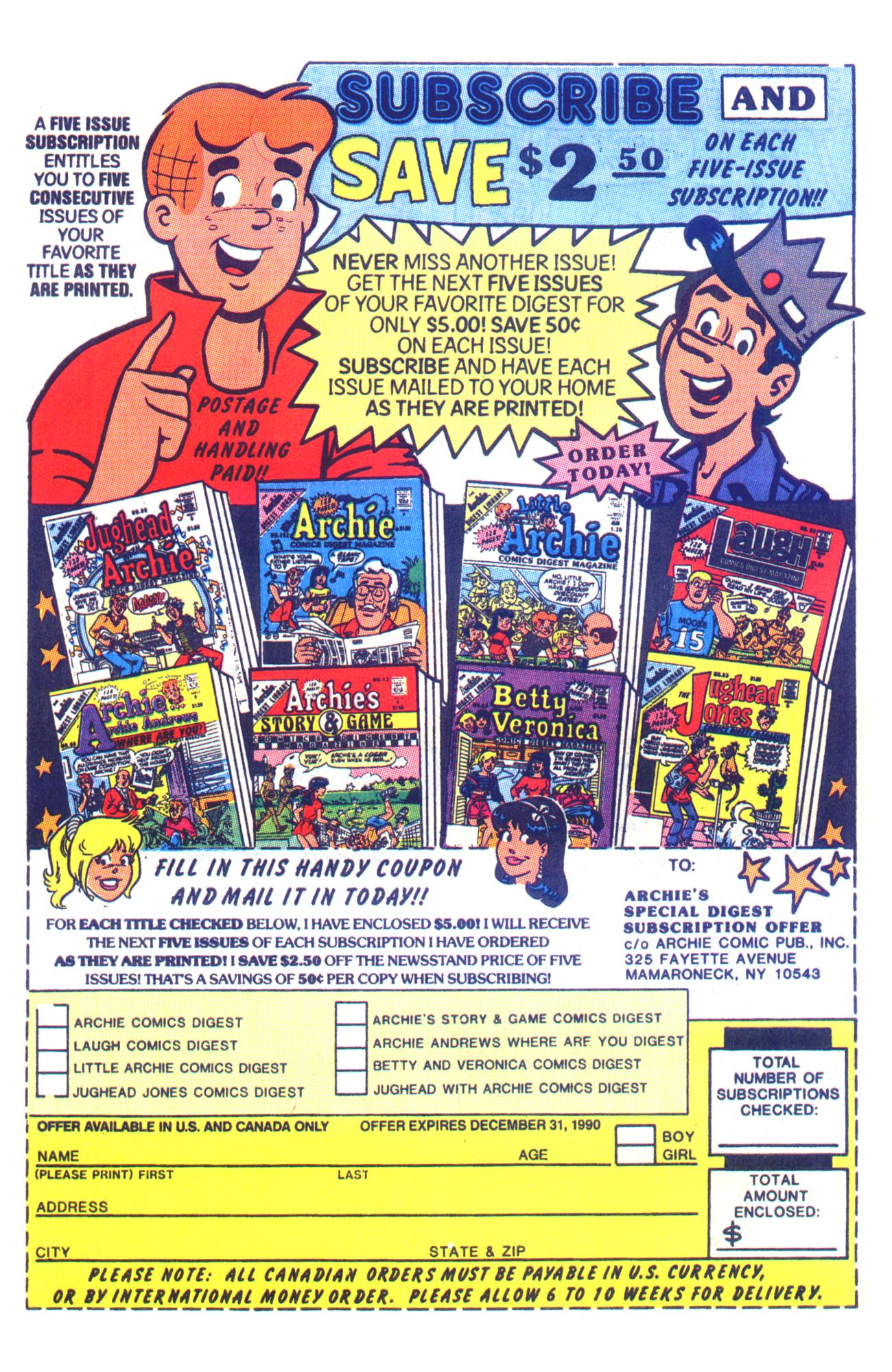 Read online Archie Giant Series Magazine comic -  Issue #614 - 28