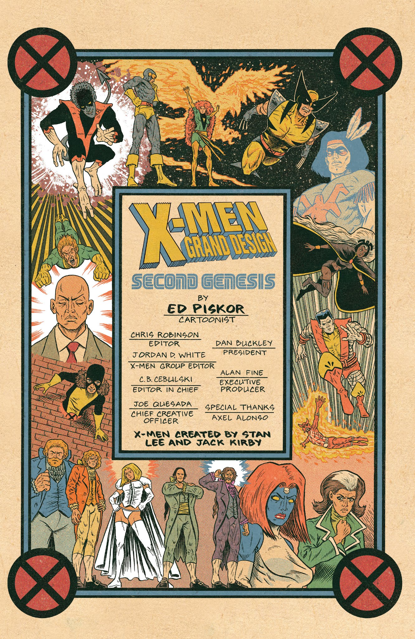 Read online X-Men: Grand Design - Second Genesis comic -  Issue #1 - 2