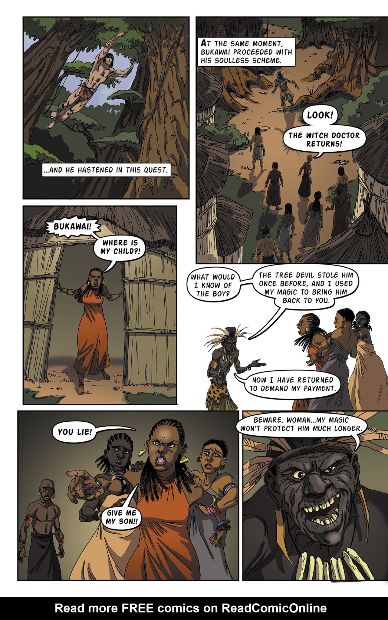 Read online Edgar Rice Burroughs' Jungle Tales of Tarzan comic -  Issue # TPB (Part 1) - 72