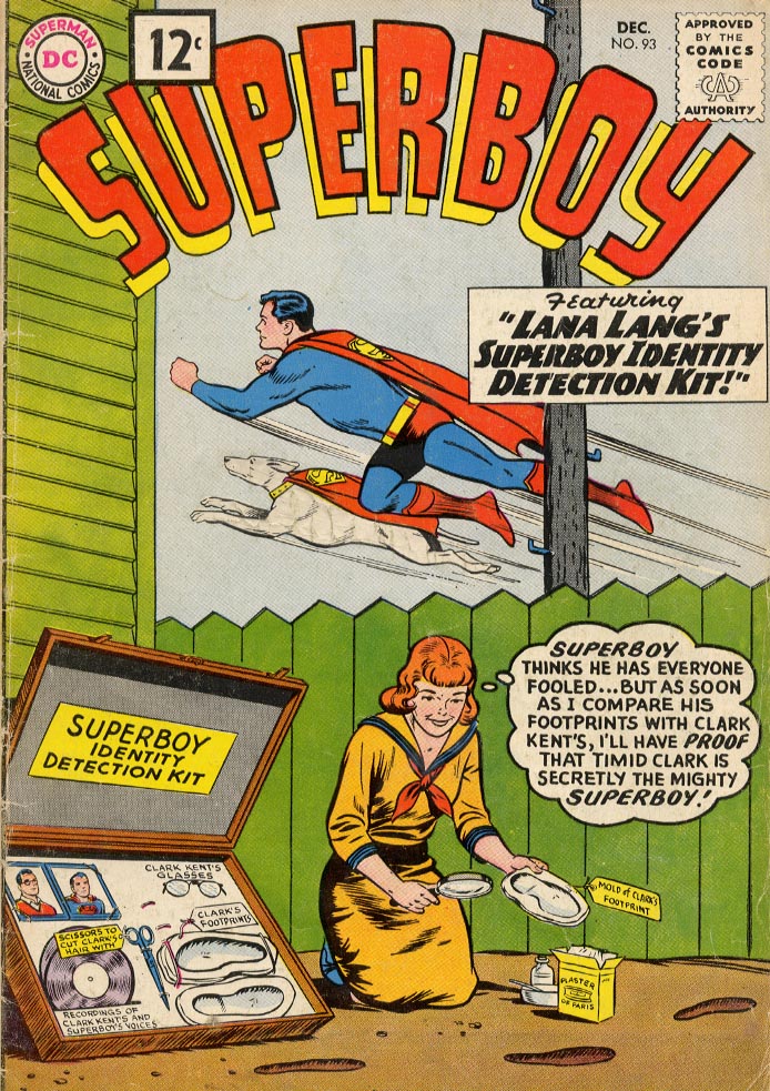 Read online Superboy (1949) comic -  Issue #93 - 1