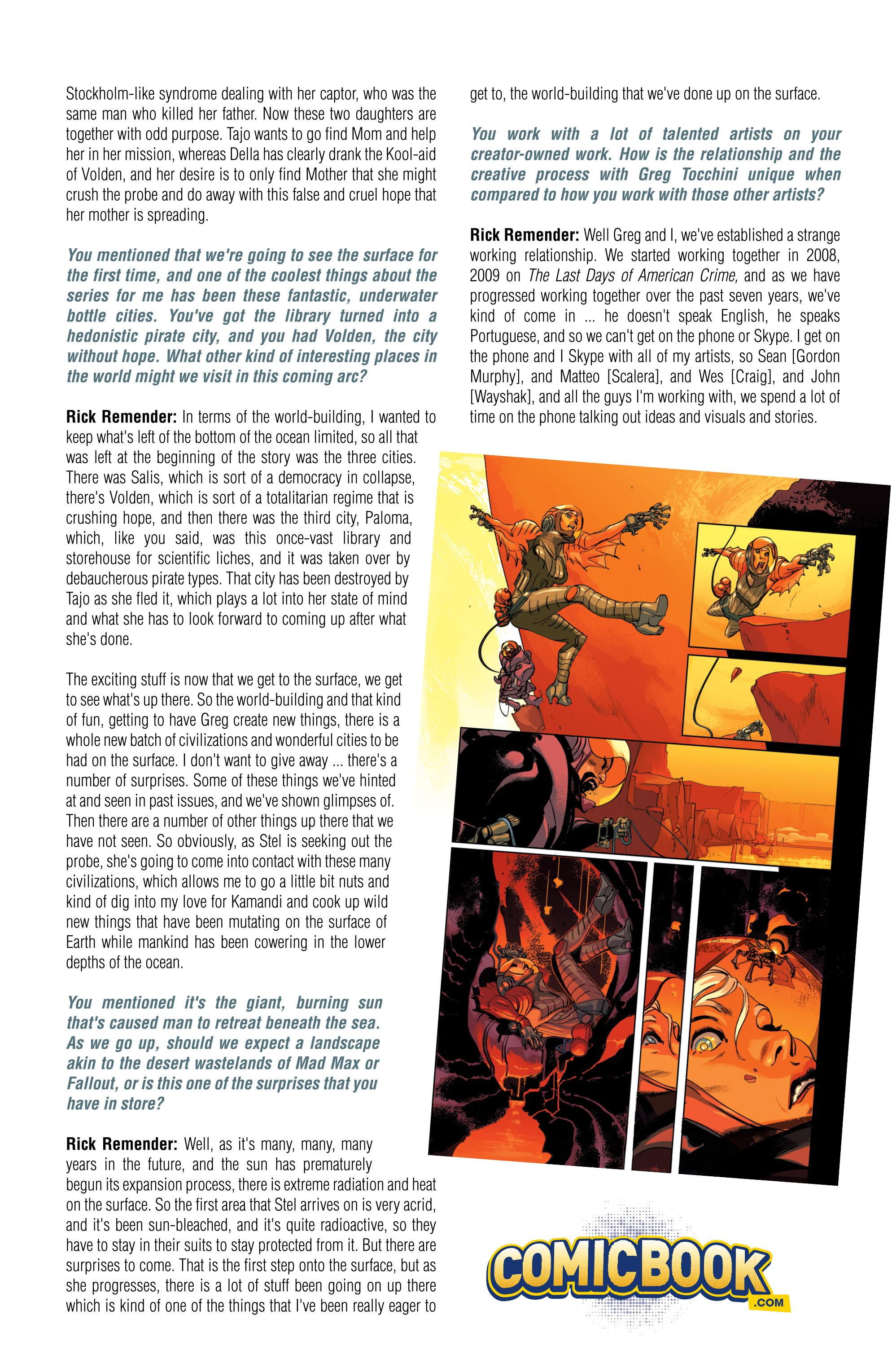 Read online Deadly Class comic -  Issue #20 - 29
