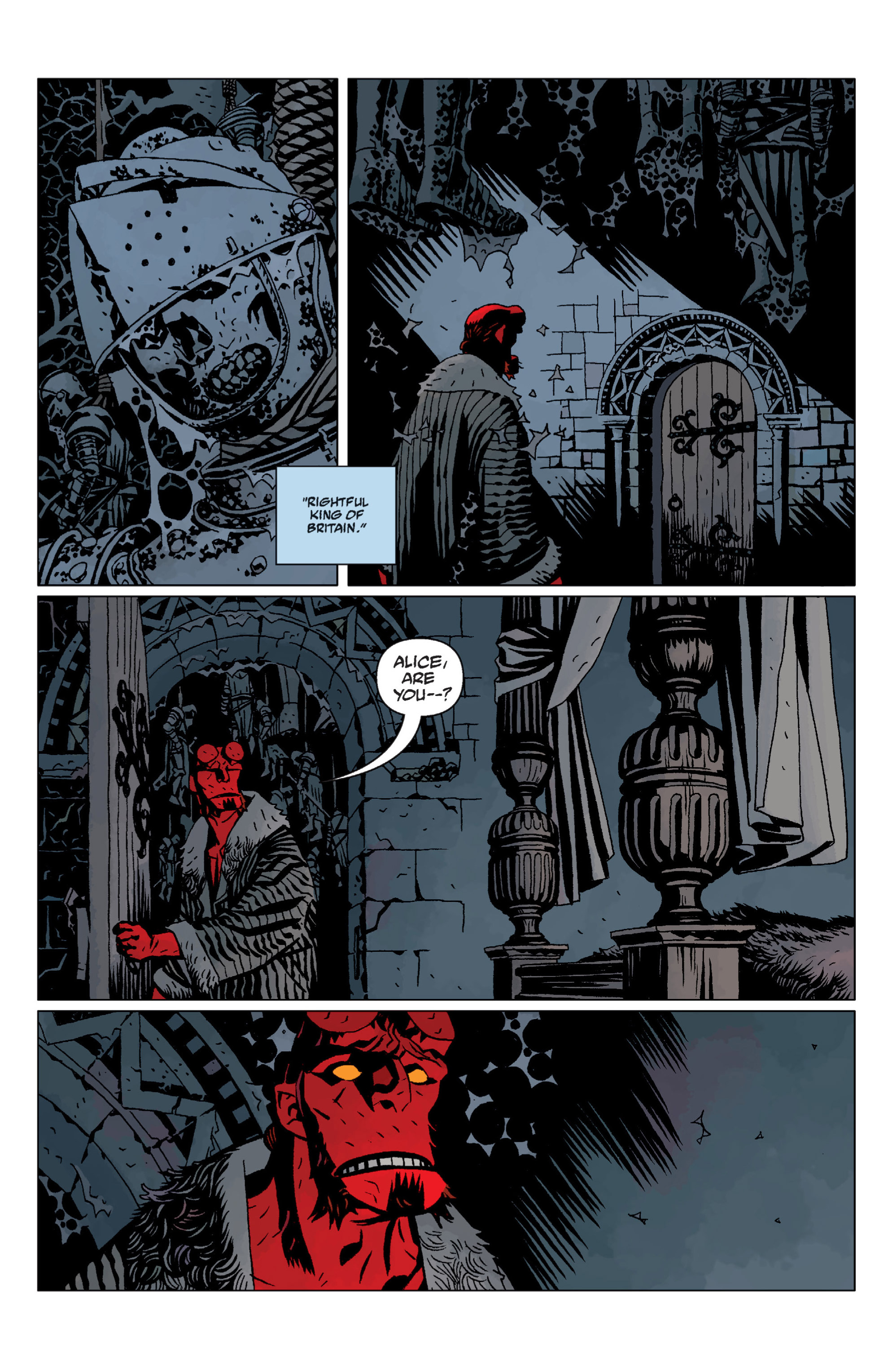 Read online Hellboy comic -  Issue #9 - 138