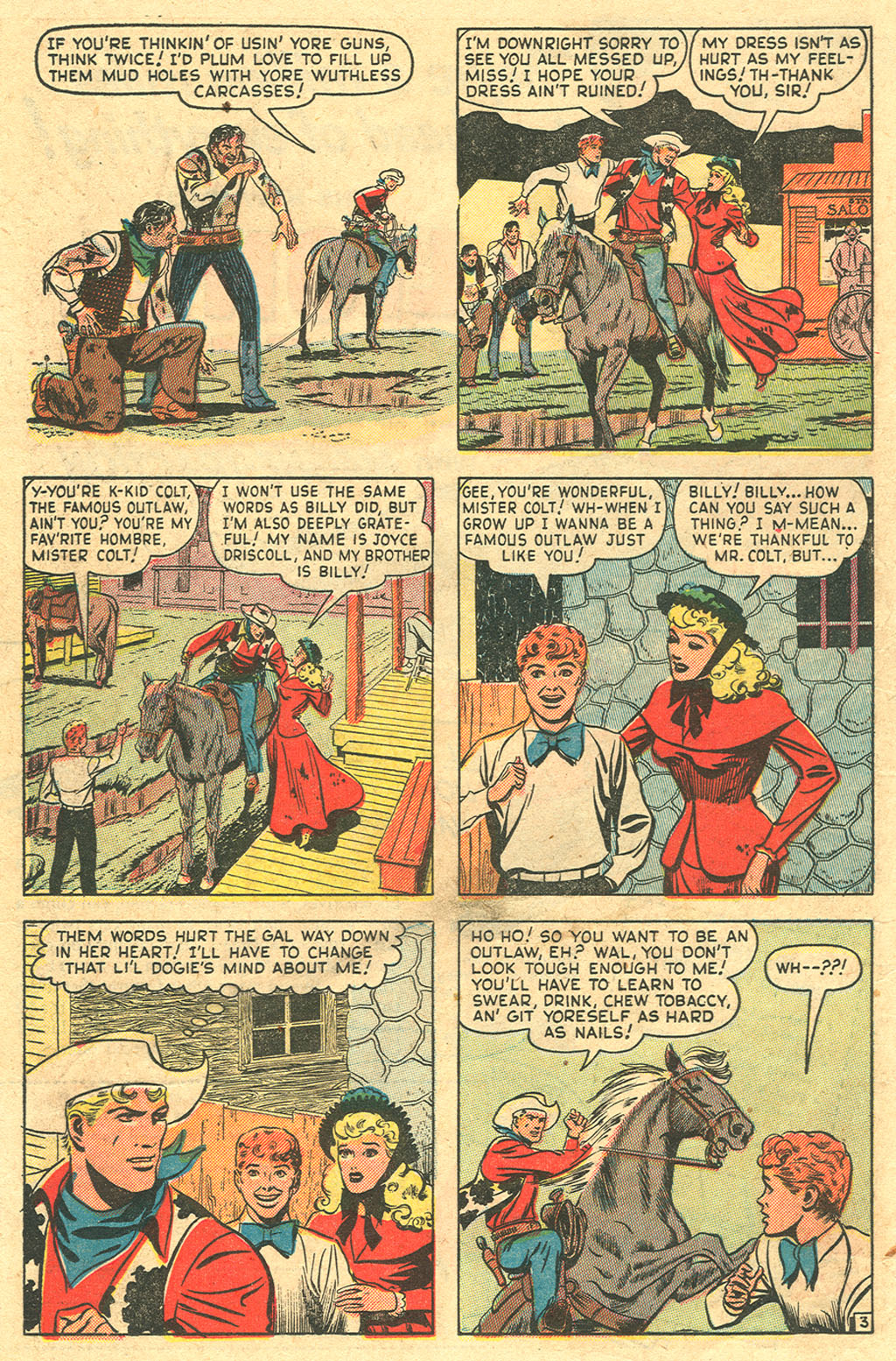 Read online Kid Colt Outlaw comic -  Issue #12 - 14