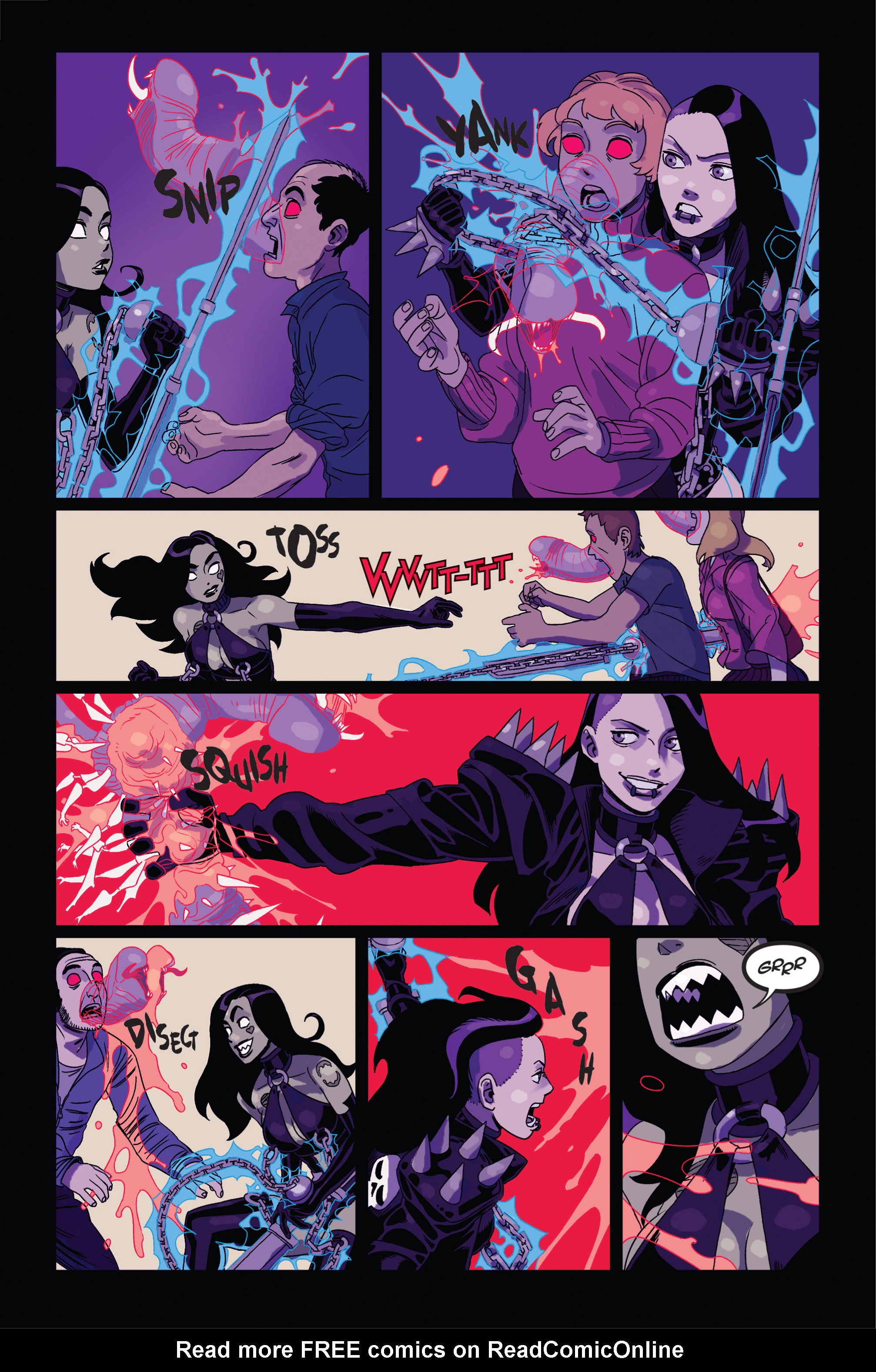 Read online Zombie Tramp vs: Vampblade comic -  Issue #2 - 21