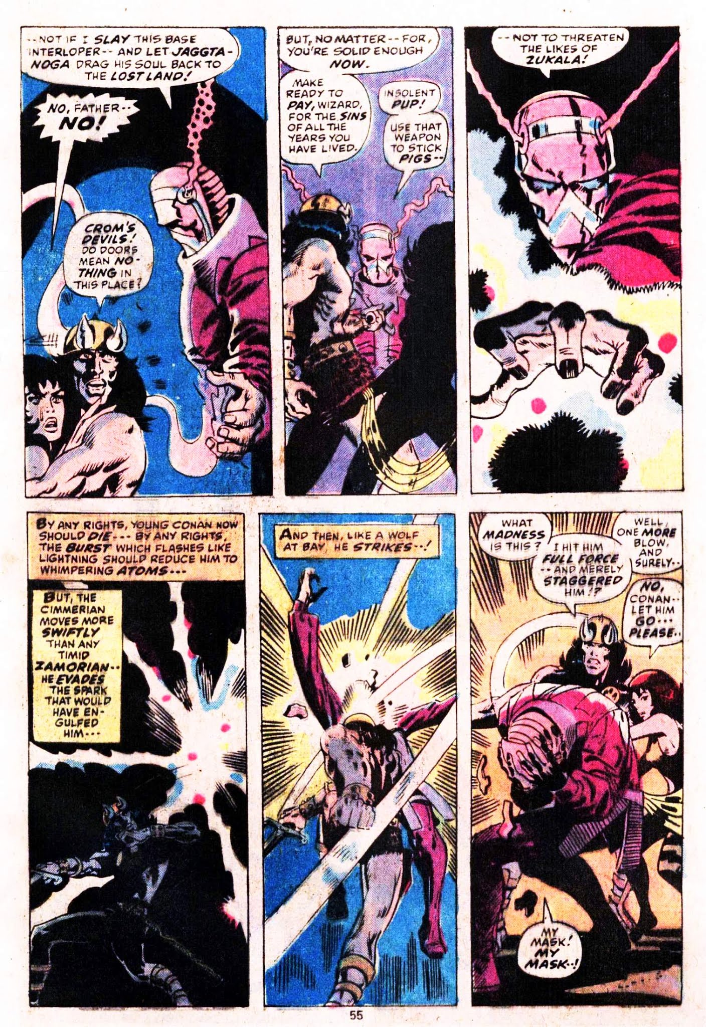 Read online Giant-Size Conan comic -  Issue #2 - 56