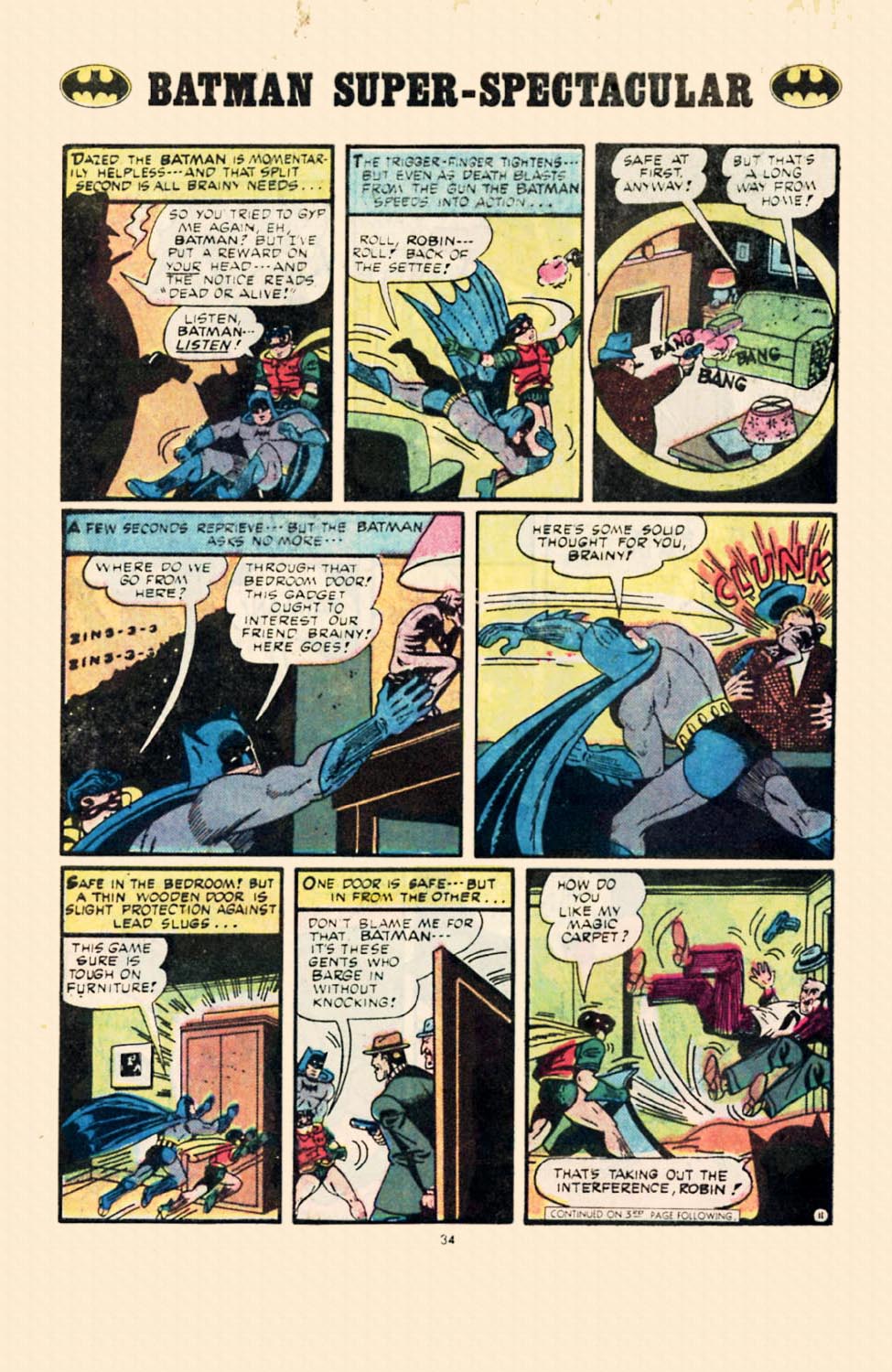 Read online Batman (1940) comic -  Issue #261 - 34