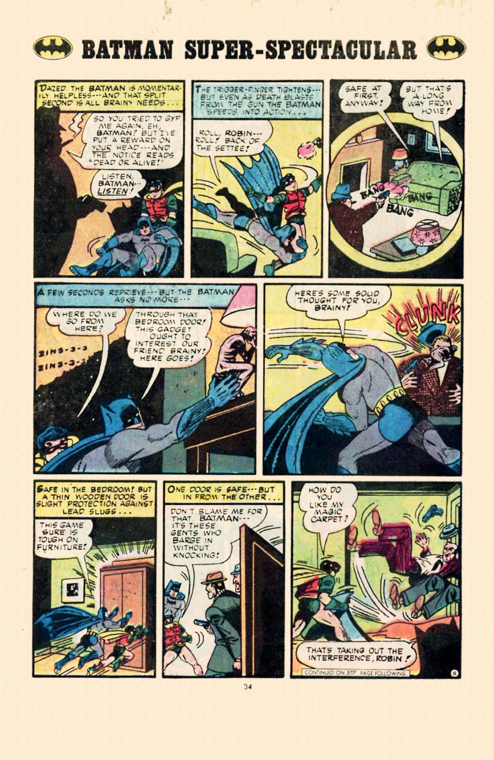 Read online Batman (1940) comic -  Issue #261 - 34