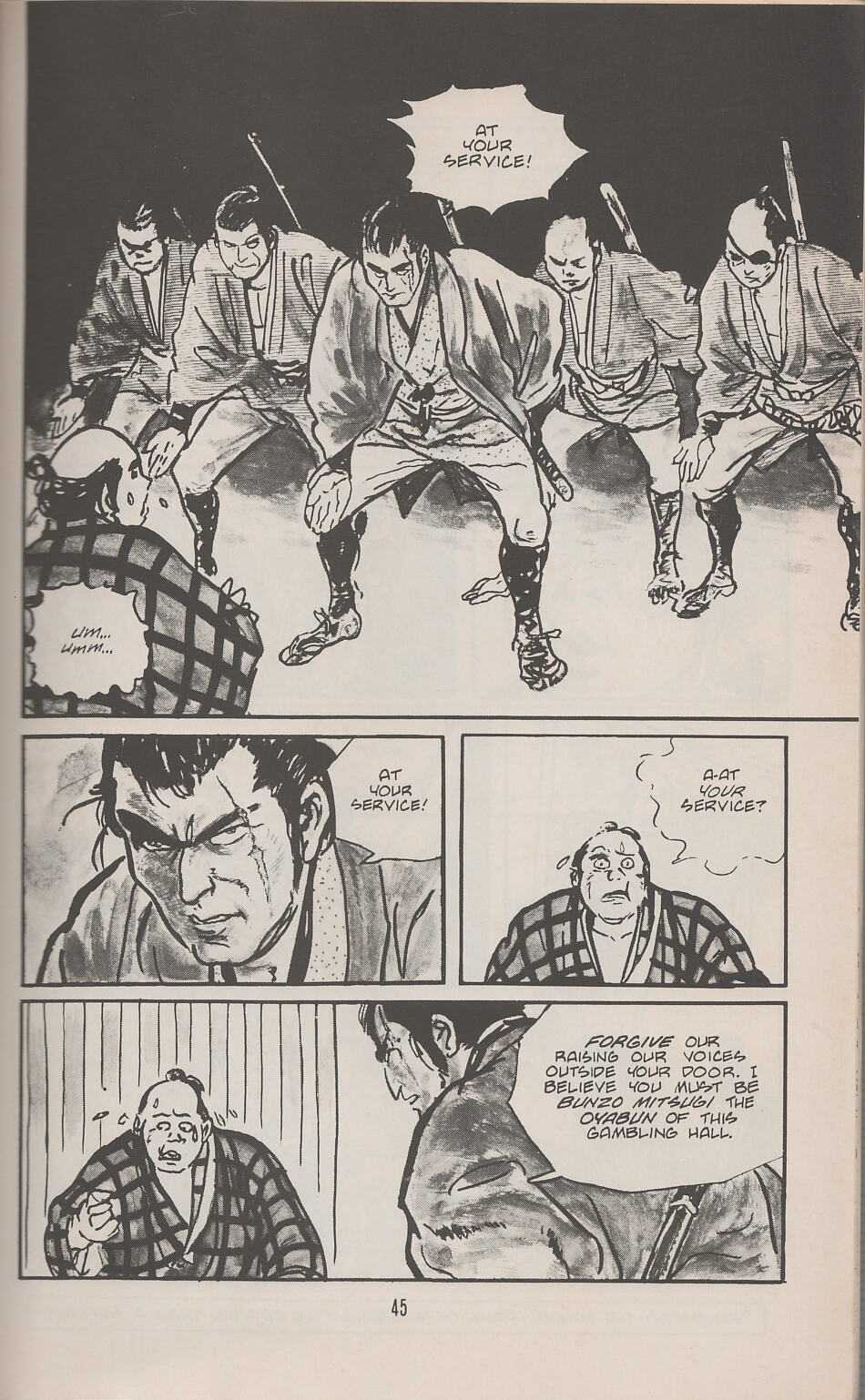 Read online Lone Wolf and Cub comic -  Issue #15 - 54