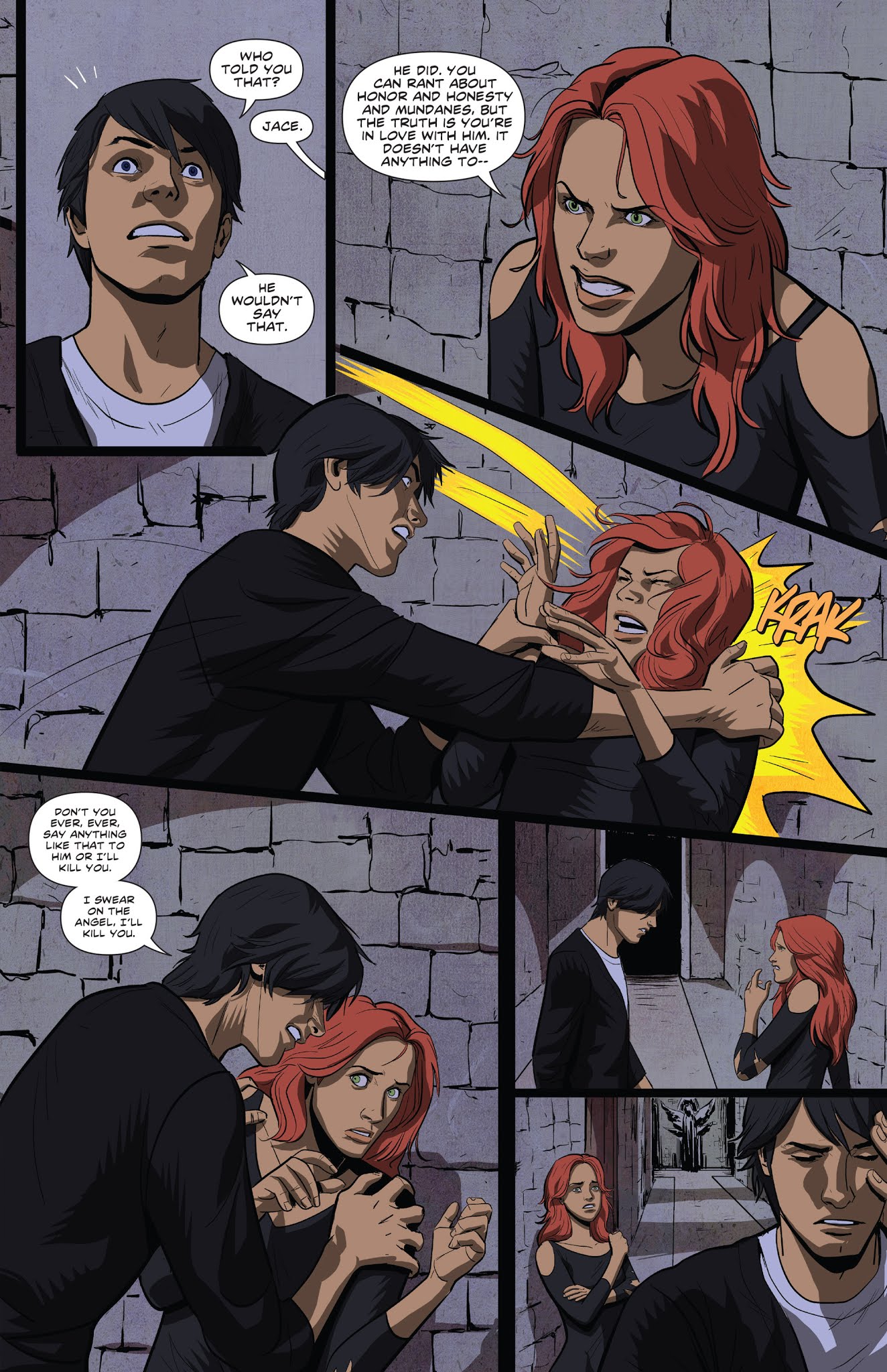 Read online The Mortal Instruments: City of Bones comic -  Issue #7 - 7