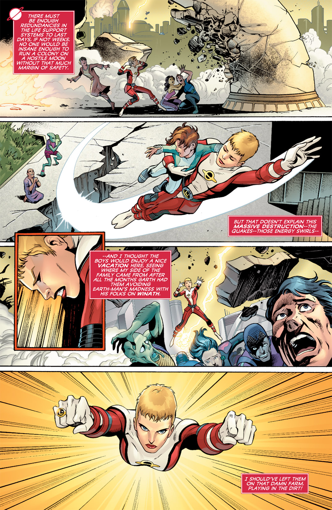 Read online Legion of Super-Heroes (2010) comic -  Issue #1 - 24
