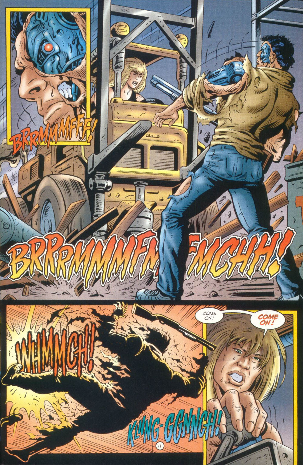 Read online T2: Cybernetic Dawn comic -  Issue #3 - 12