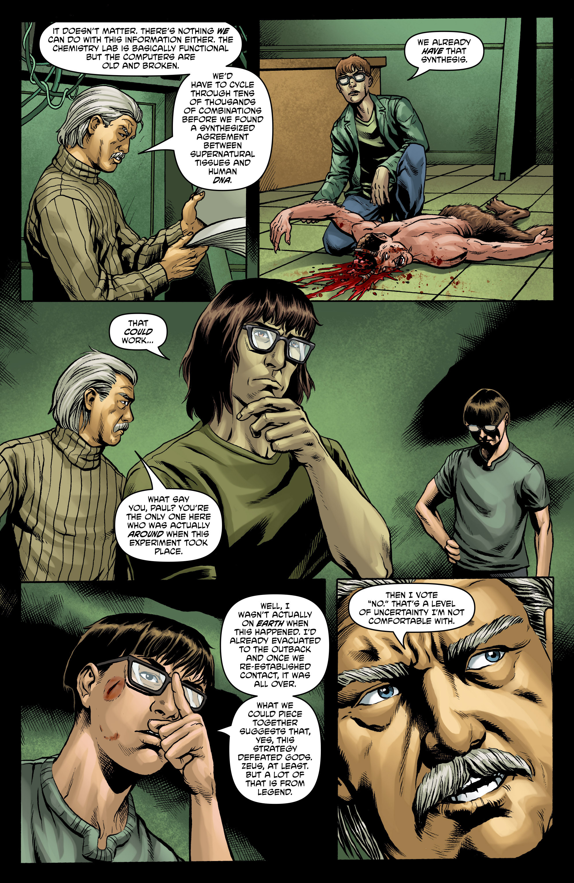 Read online God Is Dead comic -  Issue #35 - 5