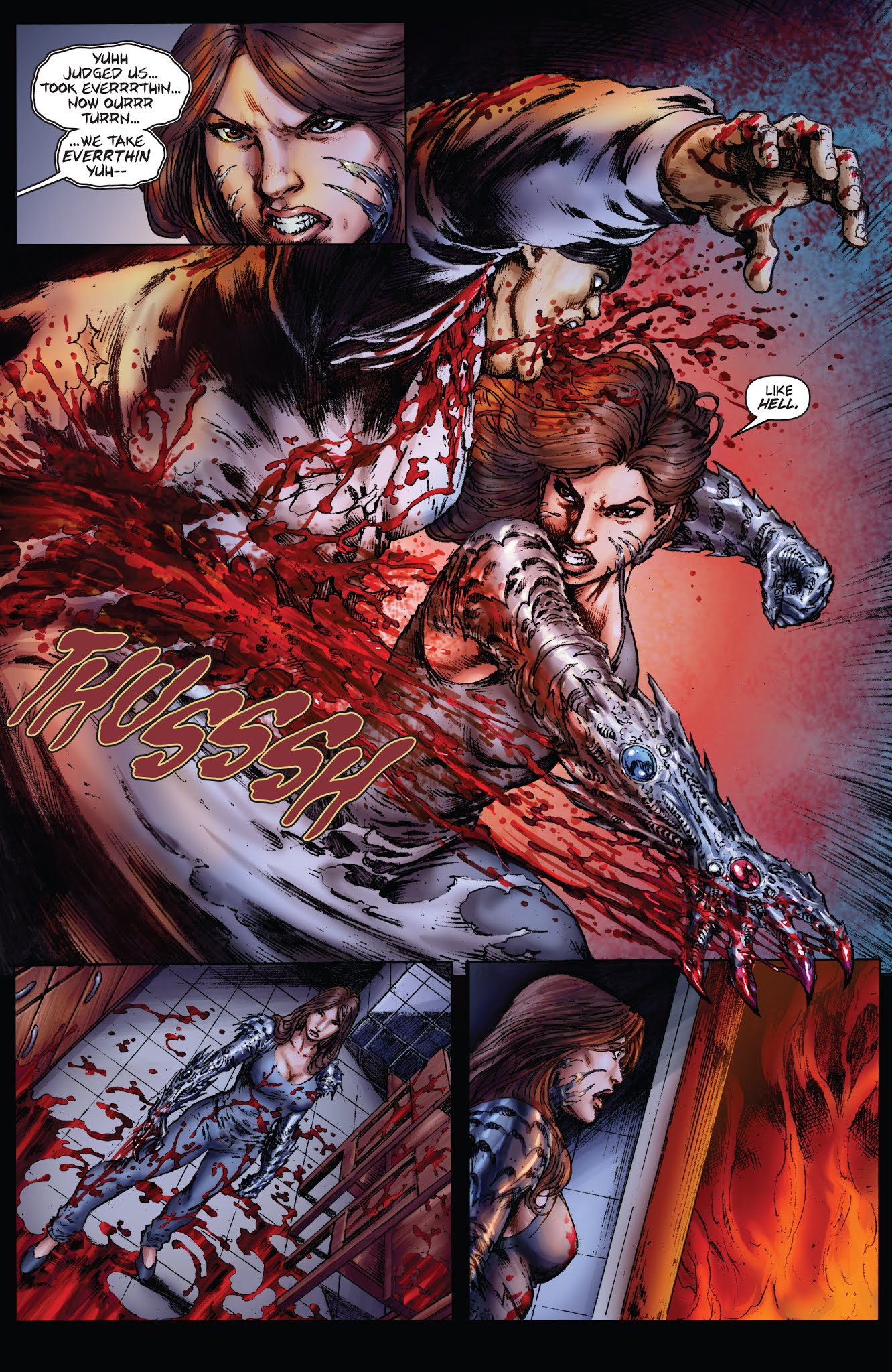 Read online Witchblade: Demon Reborn comic -  Issue # _TPB - 63