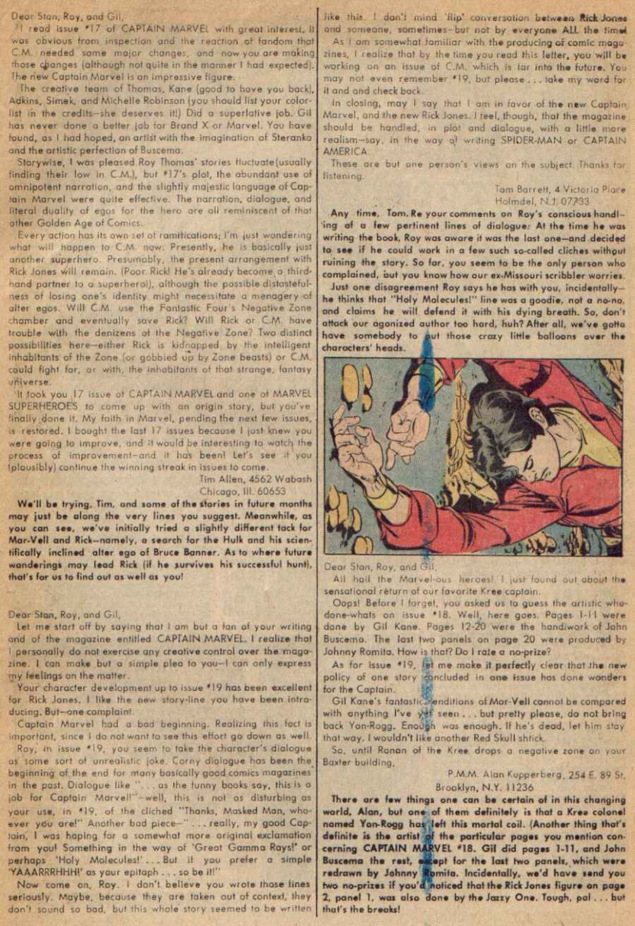 Captain Marvel (1968) Issue #20 #20 - English 25