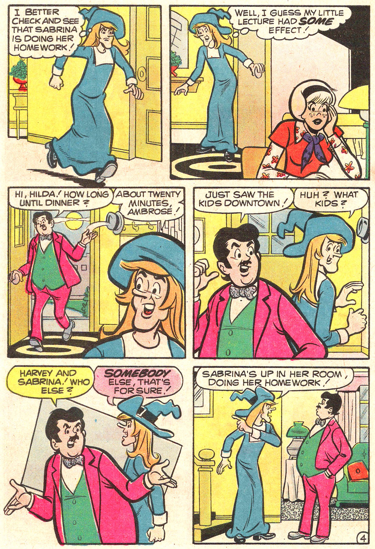 Read online Sabrina The Teenage Witch (1971) comic -  Issue #38 - 6