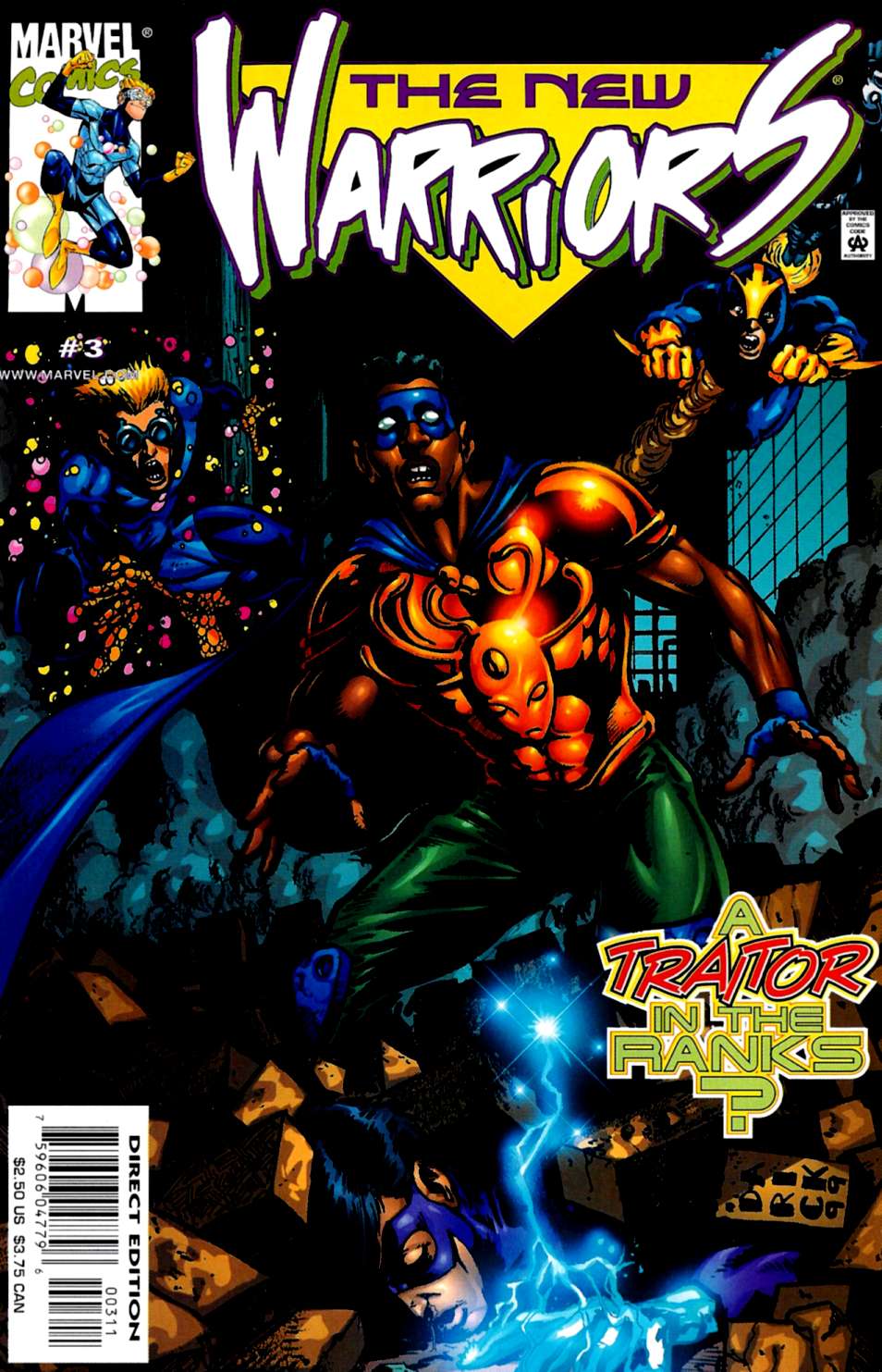 Read online New Warriors (1999) comic -  Issue #3 - 1