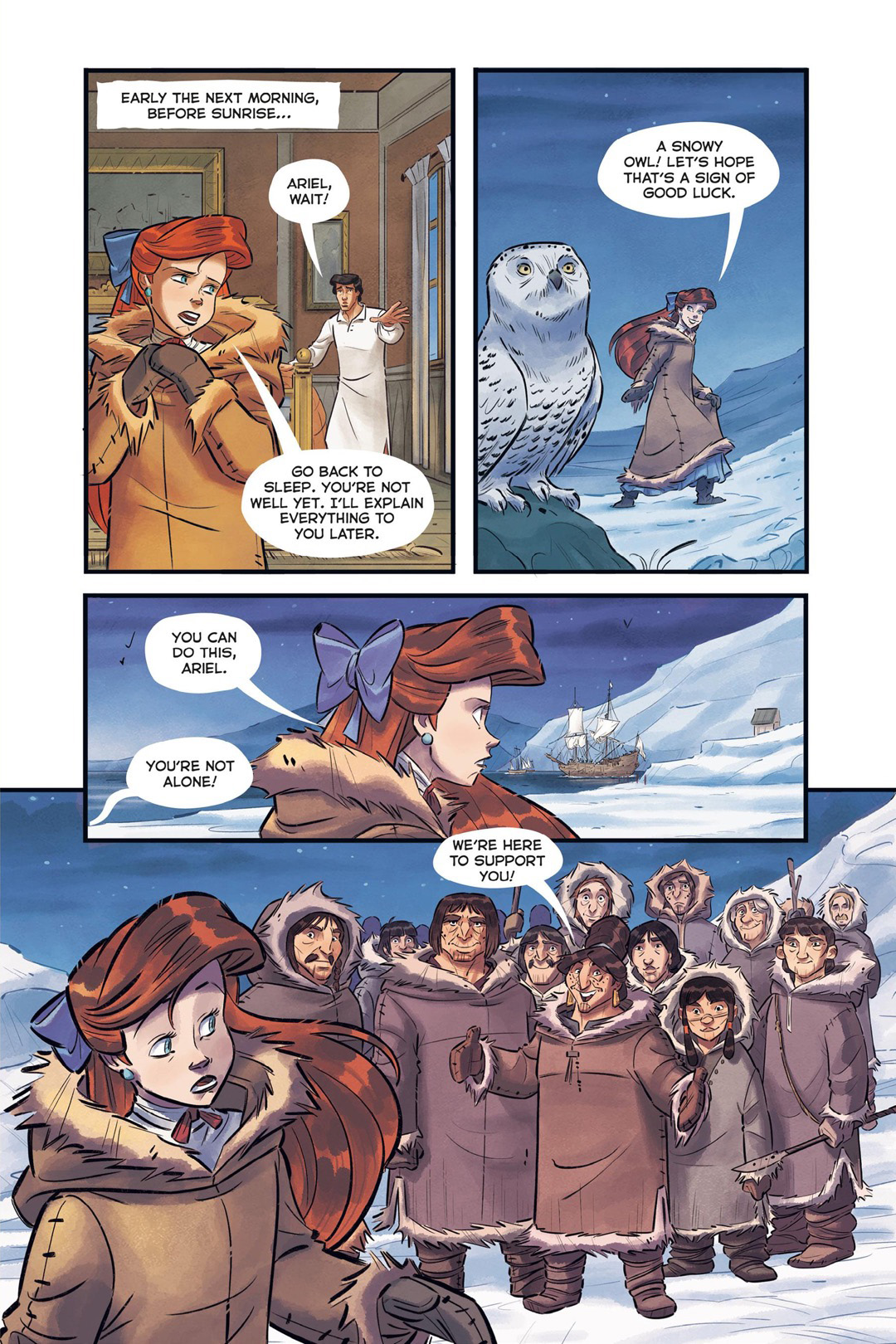 Read online Ariel and the Curse of the Sea Witches comic -  Issue # TPB - 81
