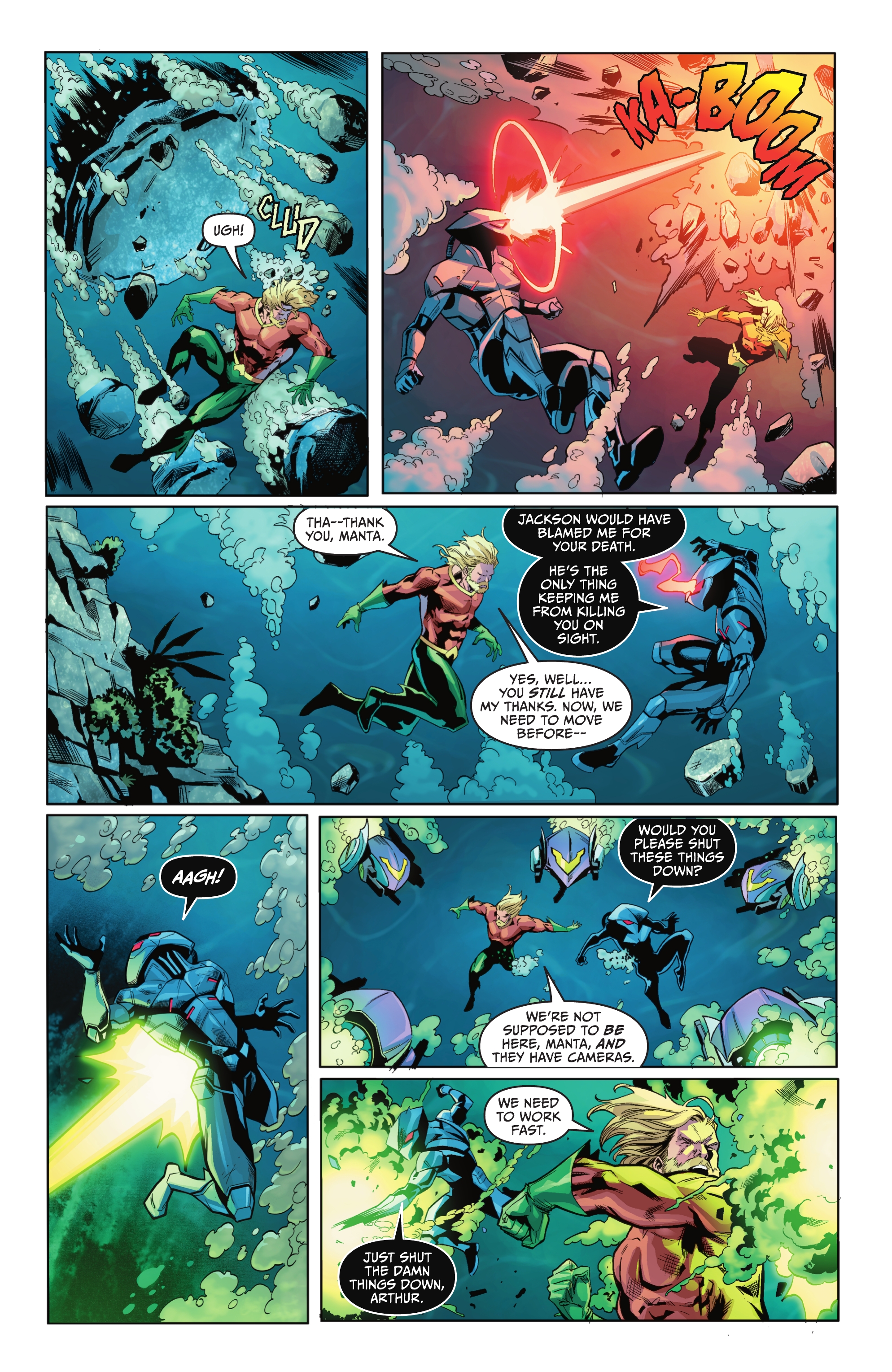 Read online Aquamen comic -  Issue #3 - 4