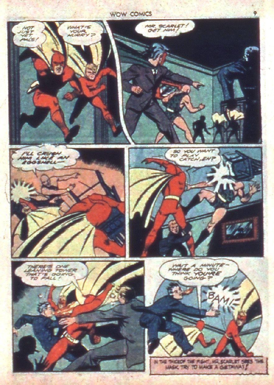 Read online Wow Comics comic -  Issue #7 - 9