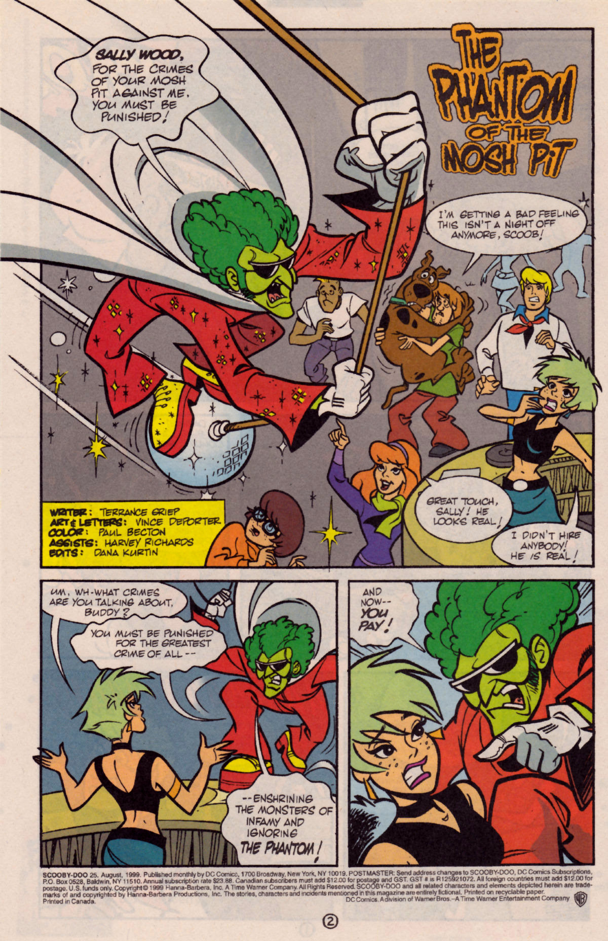 Read online Scooby-Doo (1997) comic -  Issue #25 - 3