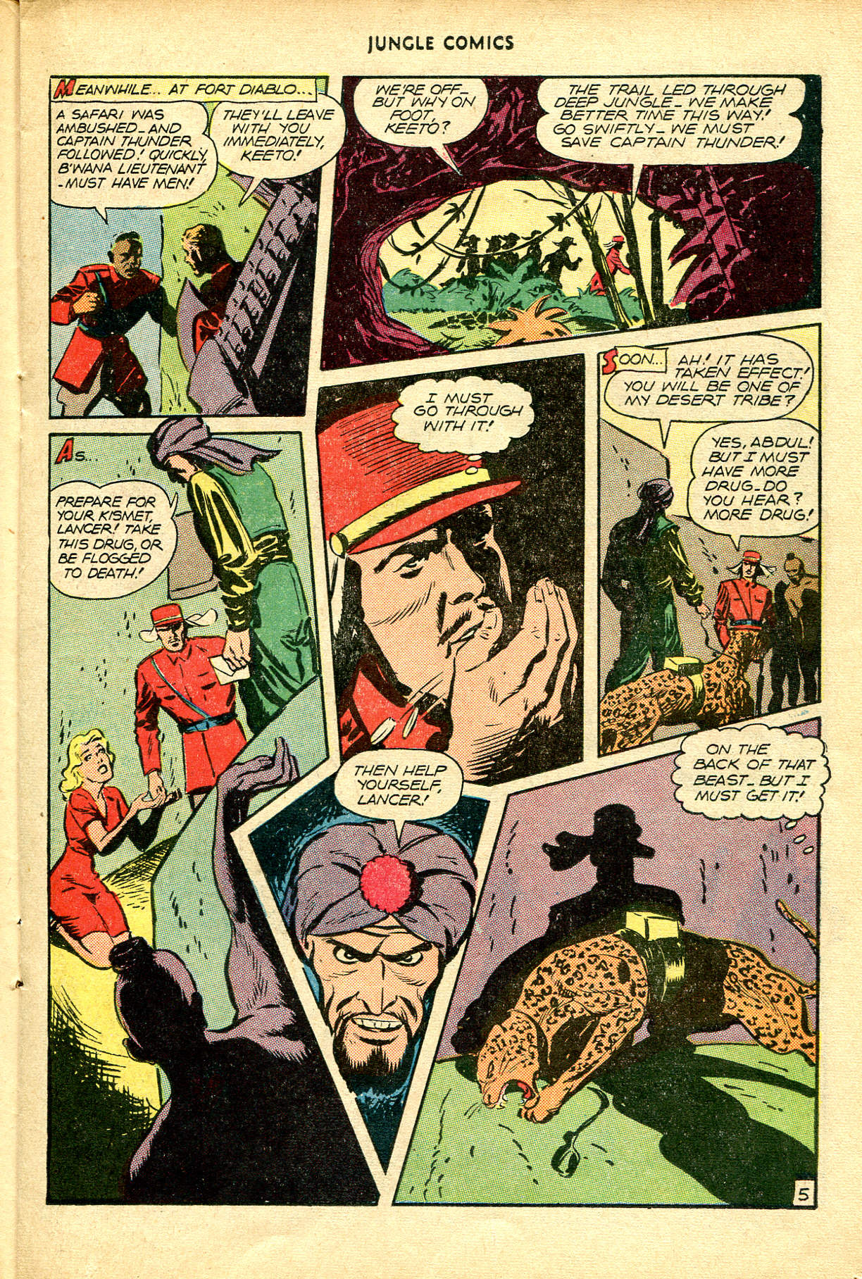 Read online Jungle Comics comic -  Issue #83 - 24
