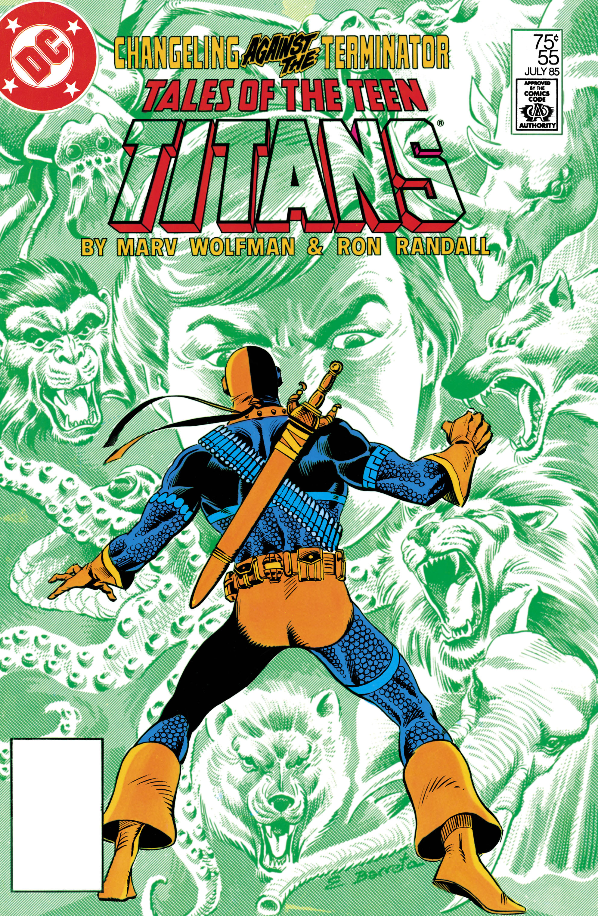 Read online Tales of the Teen Titans comic -  Issue #55 - 1