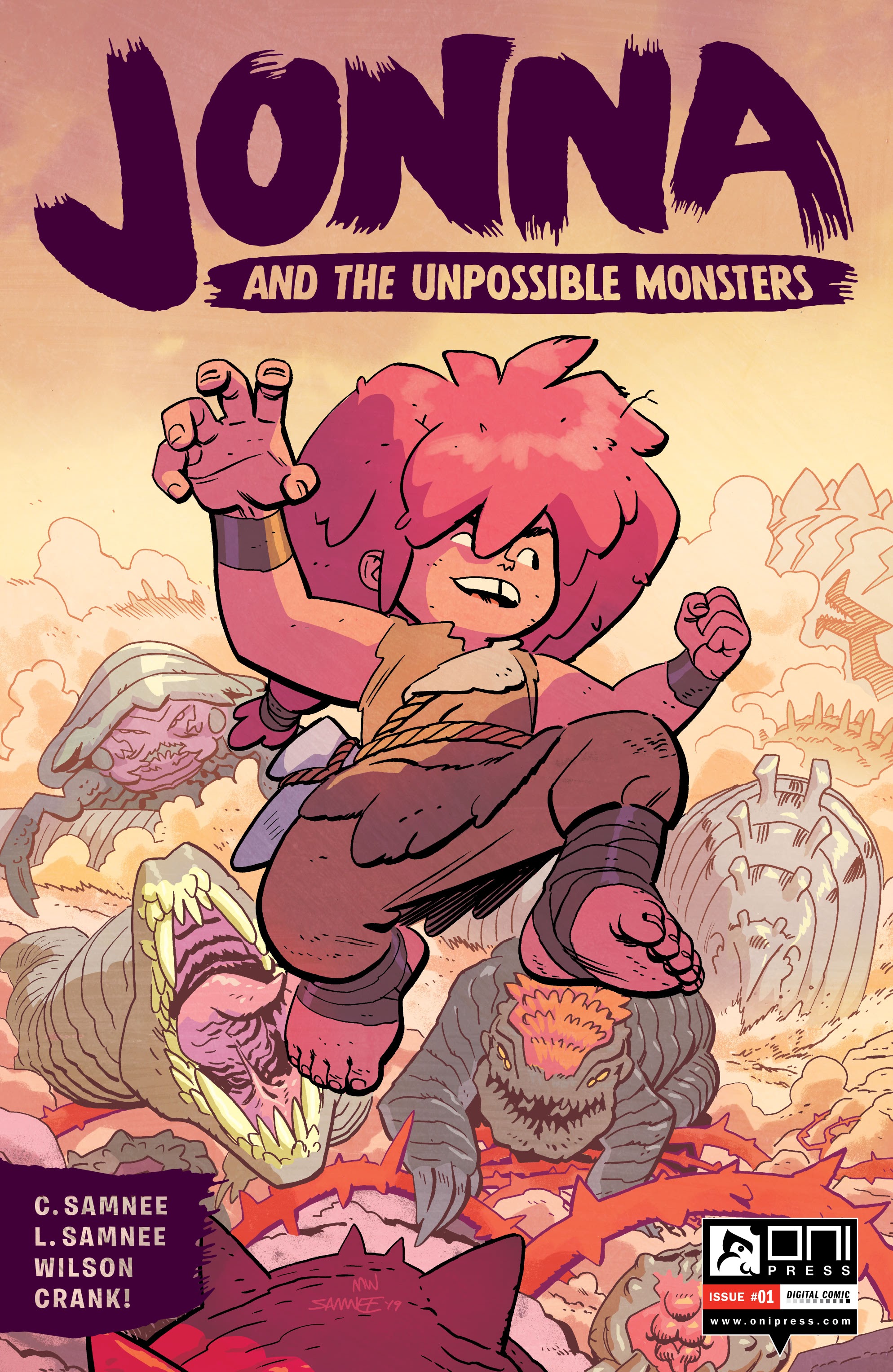 Read online Jonna and the Unpossible Monsters comic -  Issue #1 - 1