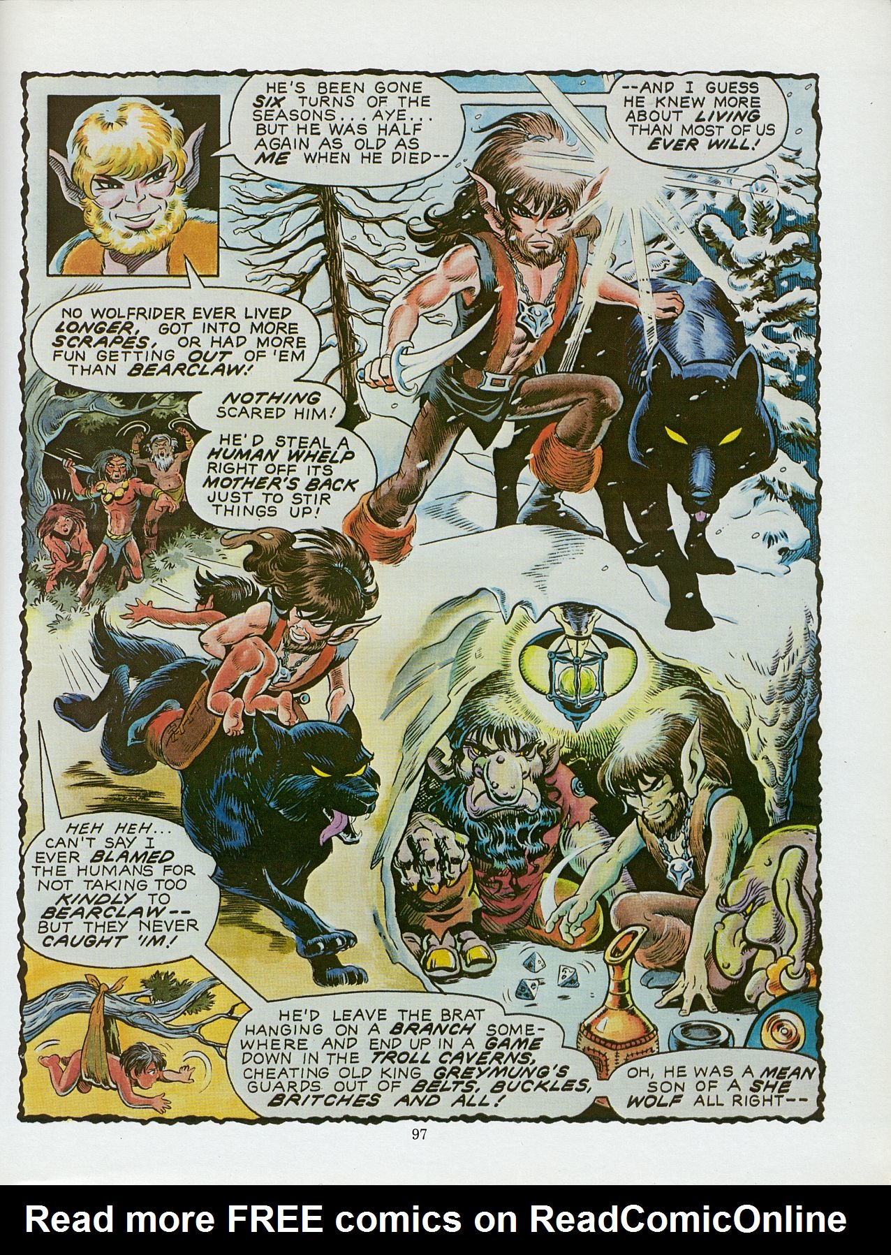 Read online ElfQuest (Starblaze Edition) comic -  Issue # TPB 1 - 105