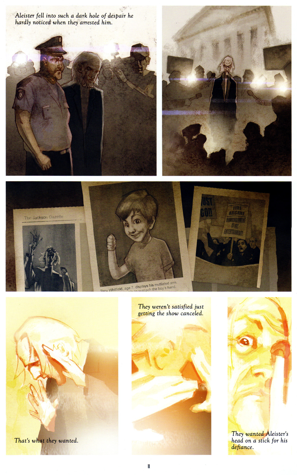 Read online Aleister Arcane comic -  Issue #1 - 11