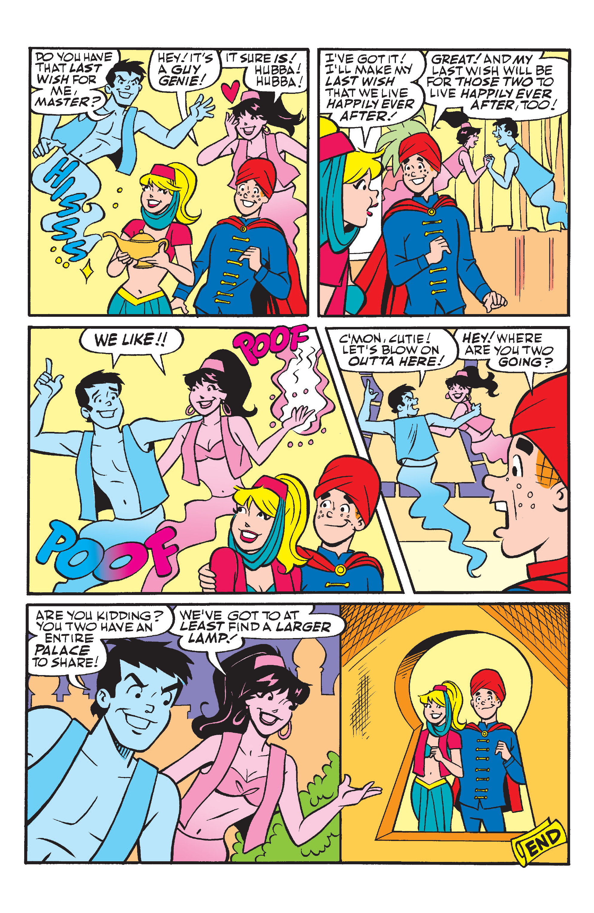 Read online Betty & Veronica Best Friends Forever: At Movies comic -  Issue #6 - 7